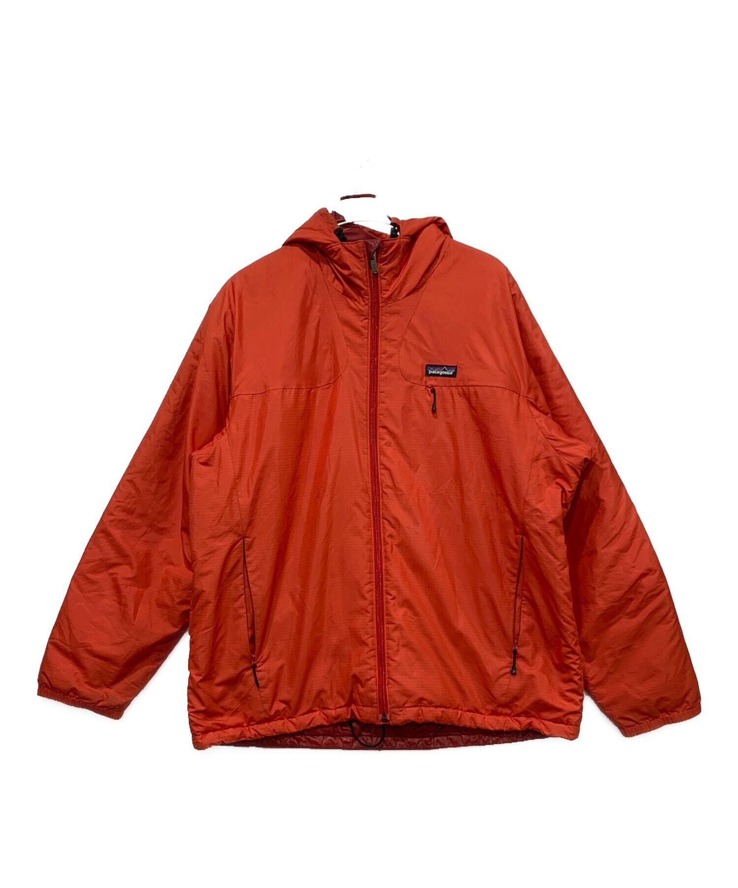 パタゴニア　マイクロパフフーディ　レッド 中古・古着通販】Patagonia (パタゴニア) マイクロパフフーディー