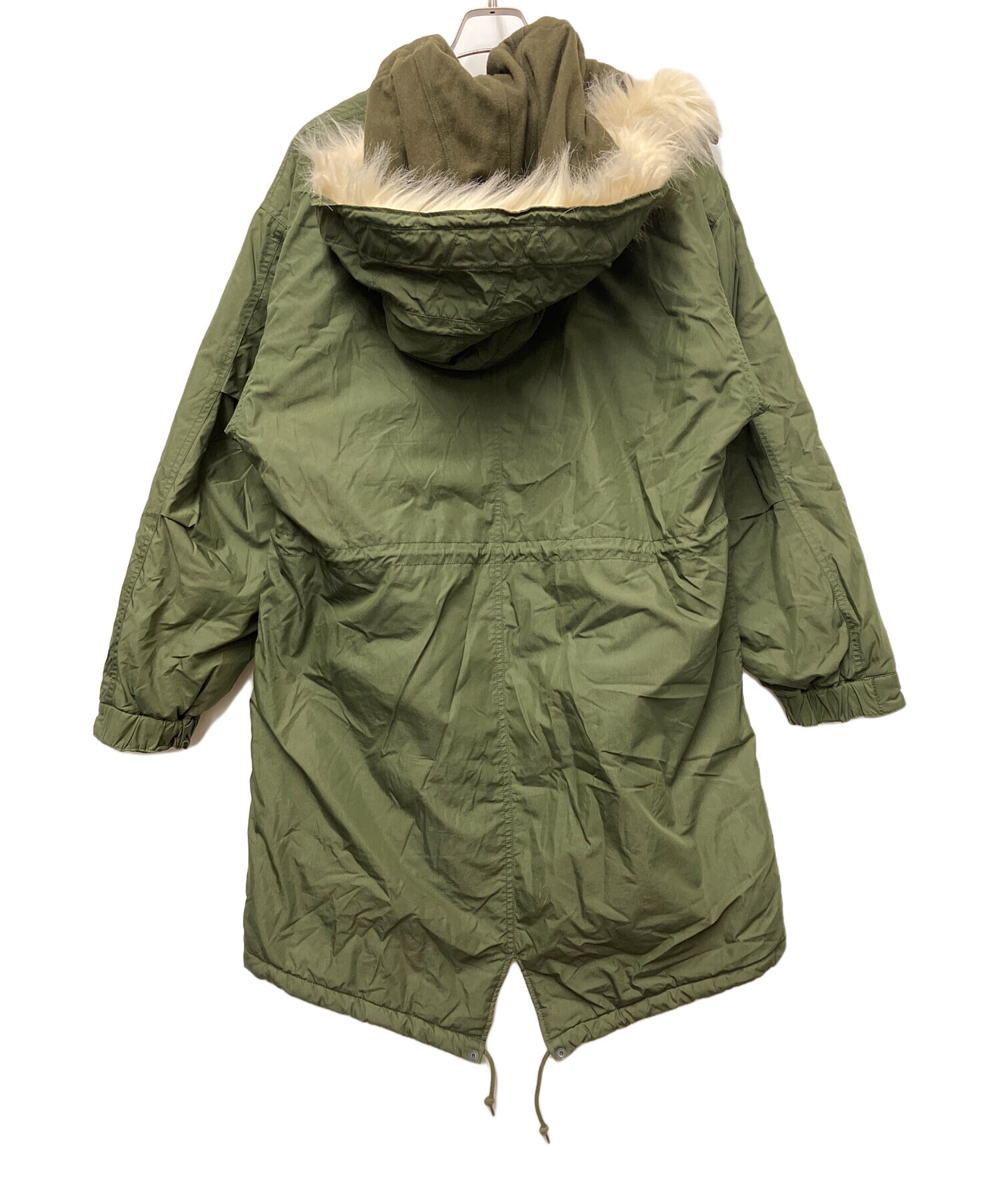 中古・古着通販】BEAMS (ビームス) M-65モッズコート カーキ サイズ:M