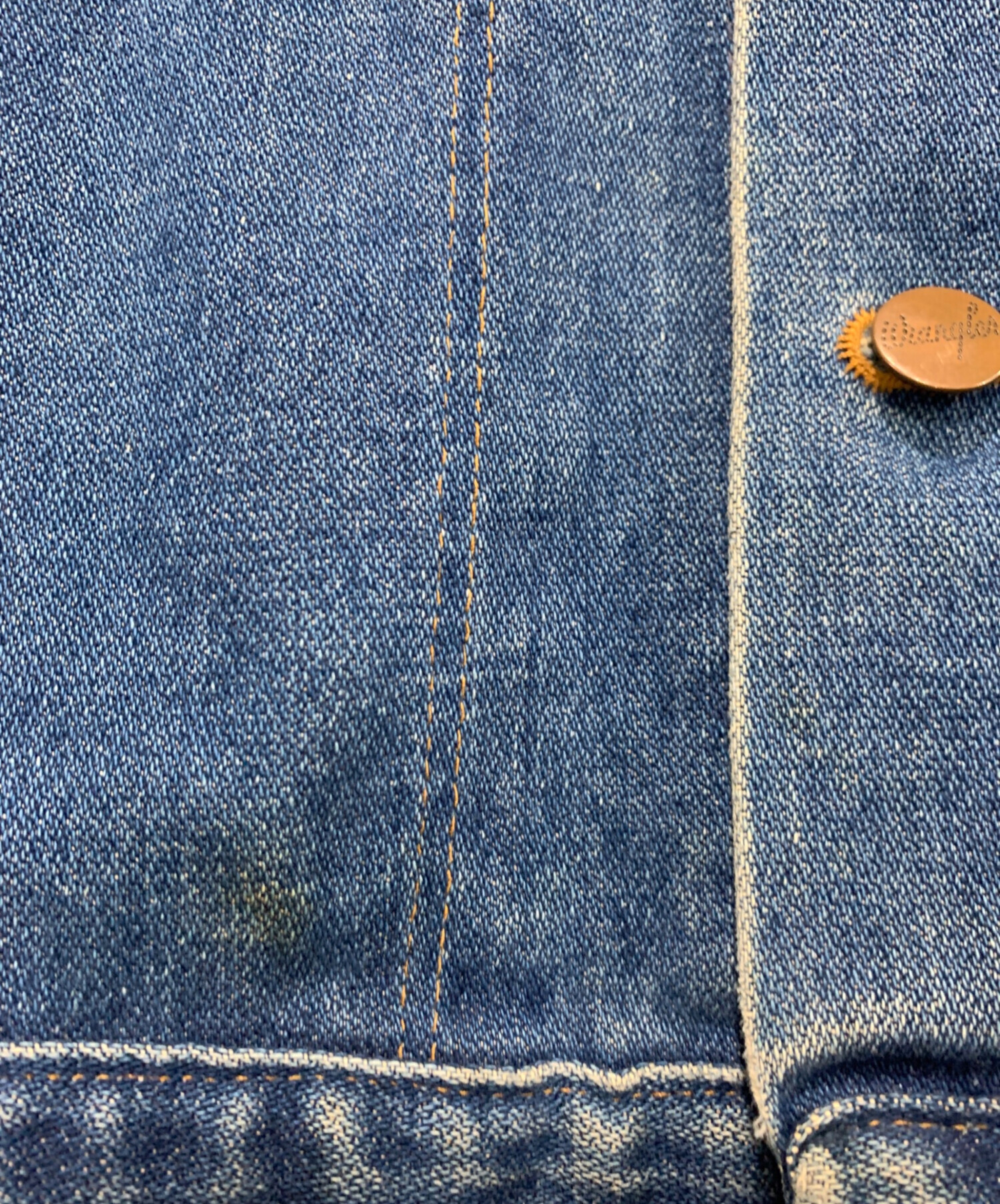 中古・古着通販】Wrangler (ラングラー) デニムジャケット ブルー