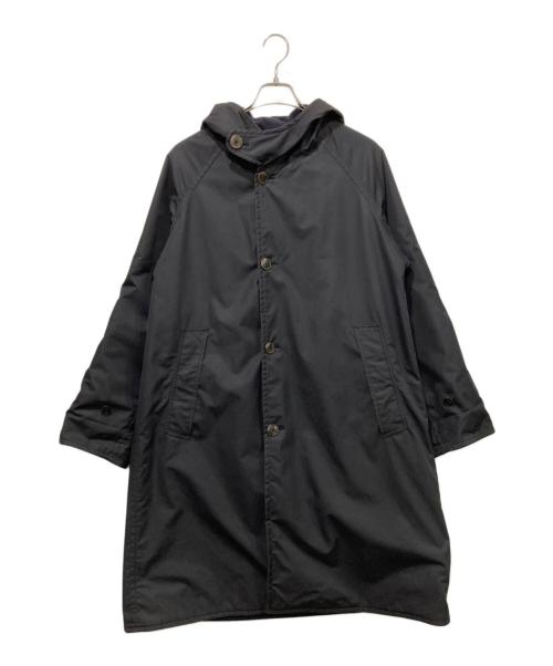 COMOLI コモリ COAT フーデッドコート ネイビー 1 COMOLI コモリ COAT フーデッドコート ネイビー 1