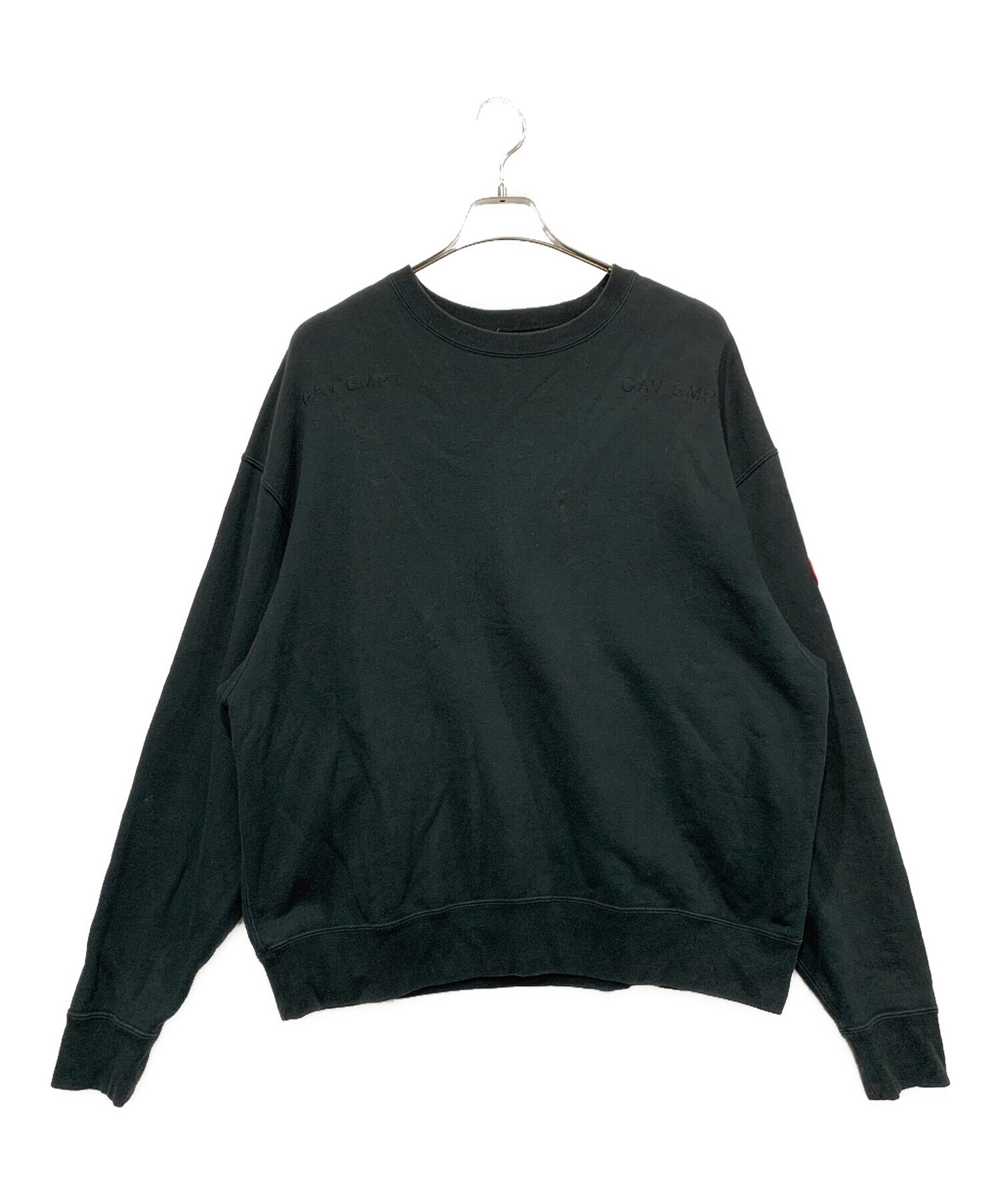 中古・古着通販】C.E (シーイー) スウェット ブラック サイズ:Lサイズ