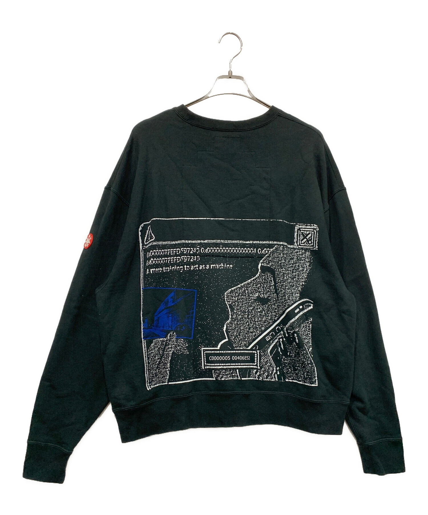 中古・古着通販】C.E (シーイー) スウェット ブラック サイズ:Lサイズ