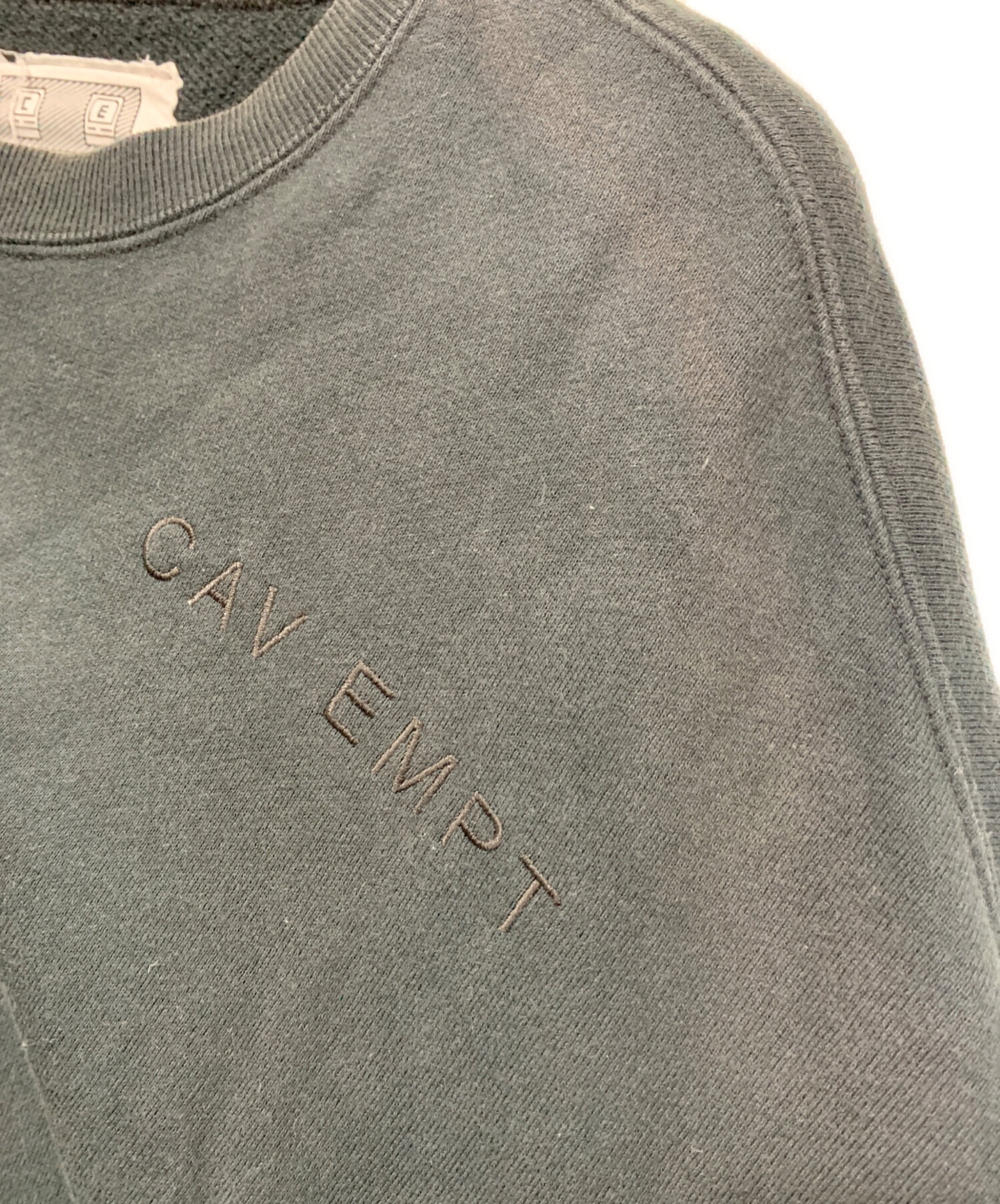 中古・古着通販】C.E (シーイー) スウェット ブラック サイズ:Lサイズ