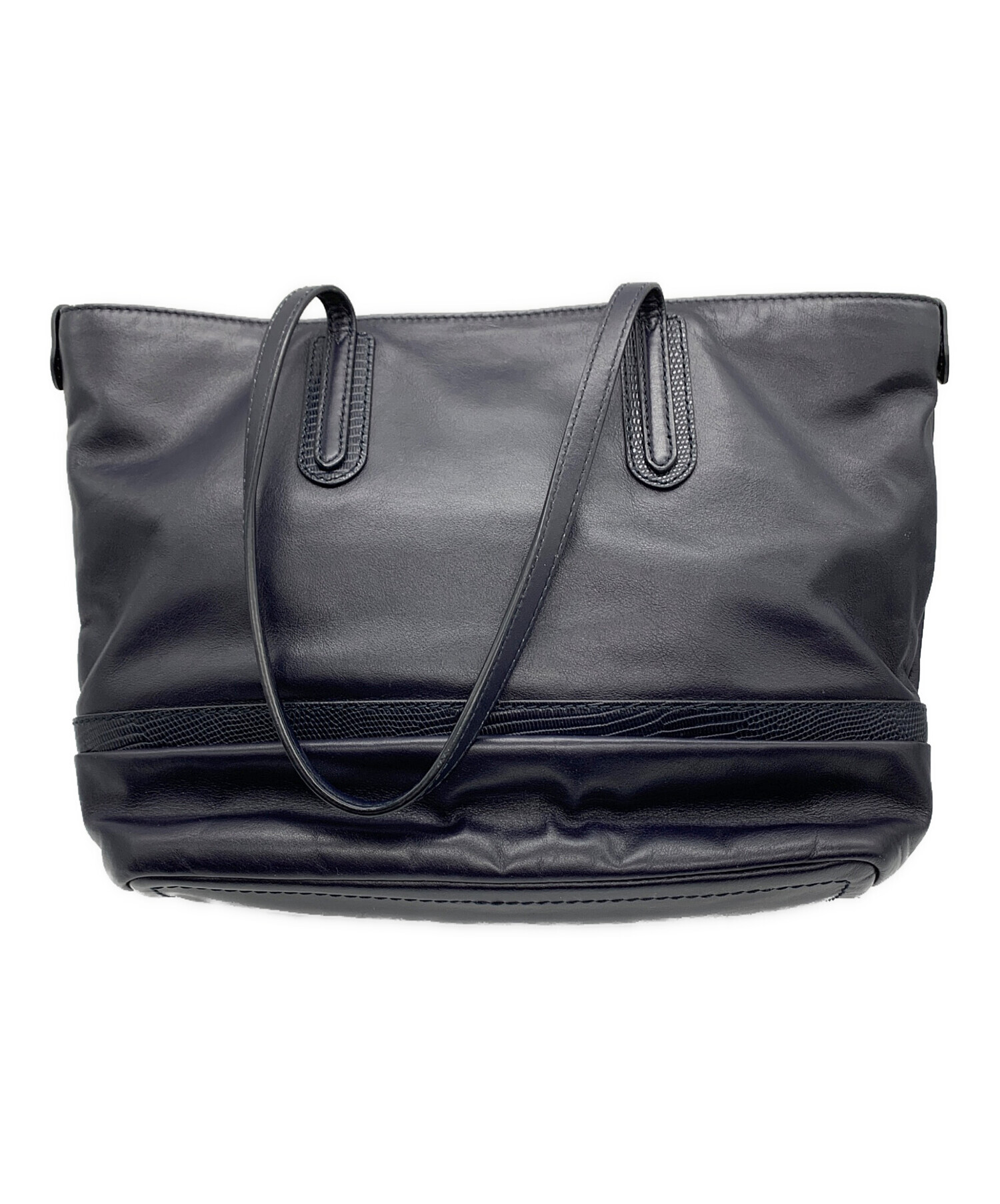 中古・古着通販】BALLY (バリー) トートバッグ ネイビー｜ブランド