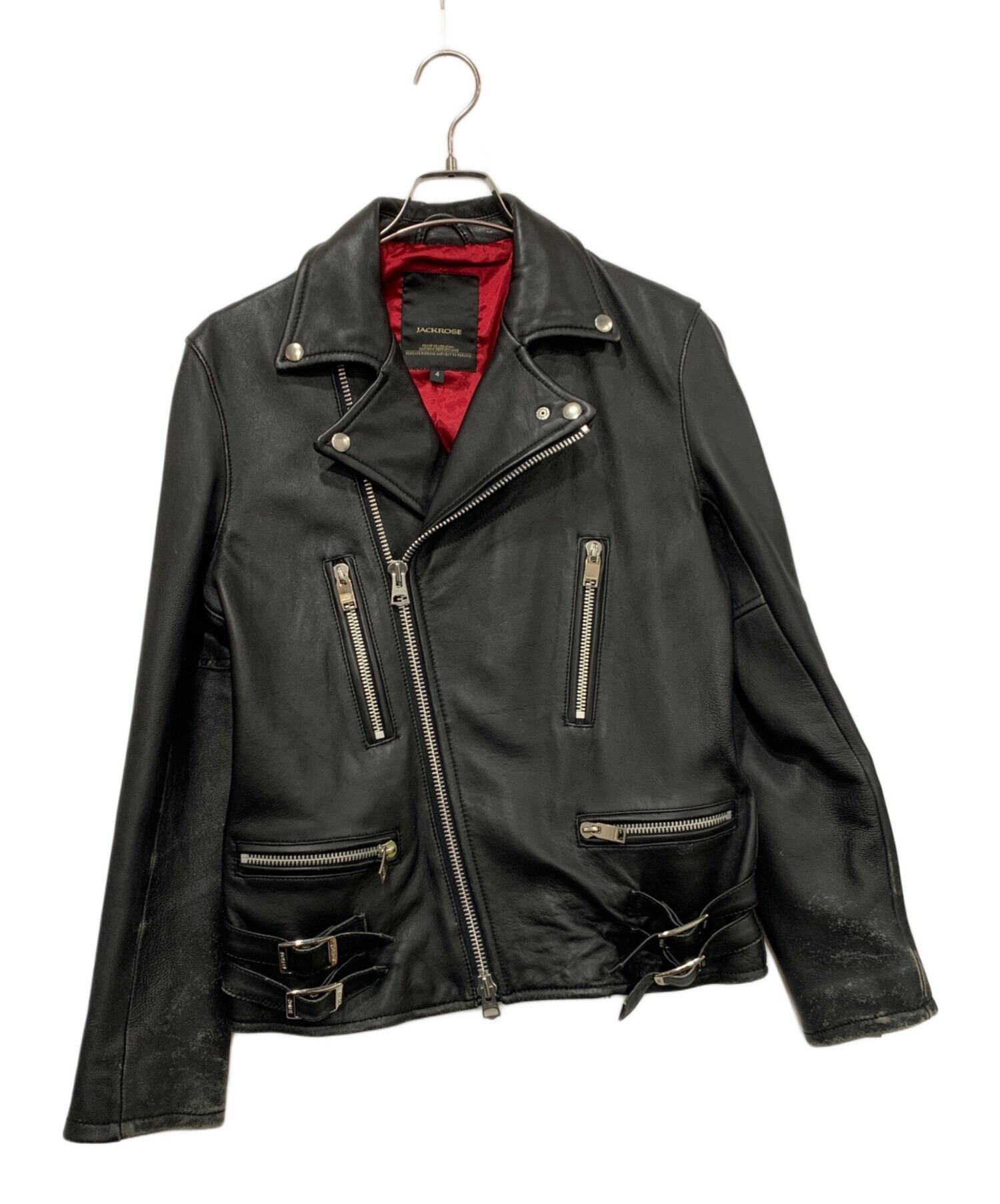 中古・古着通販】JACKROSE (ジャックローズ) ダブルライダース 