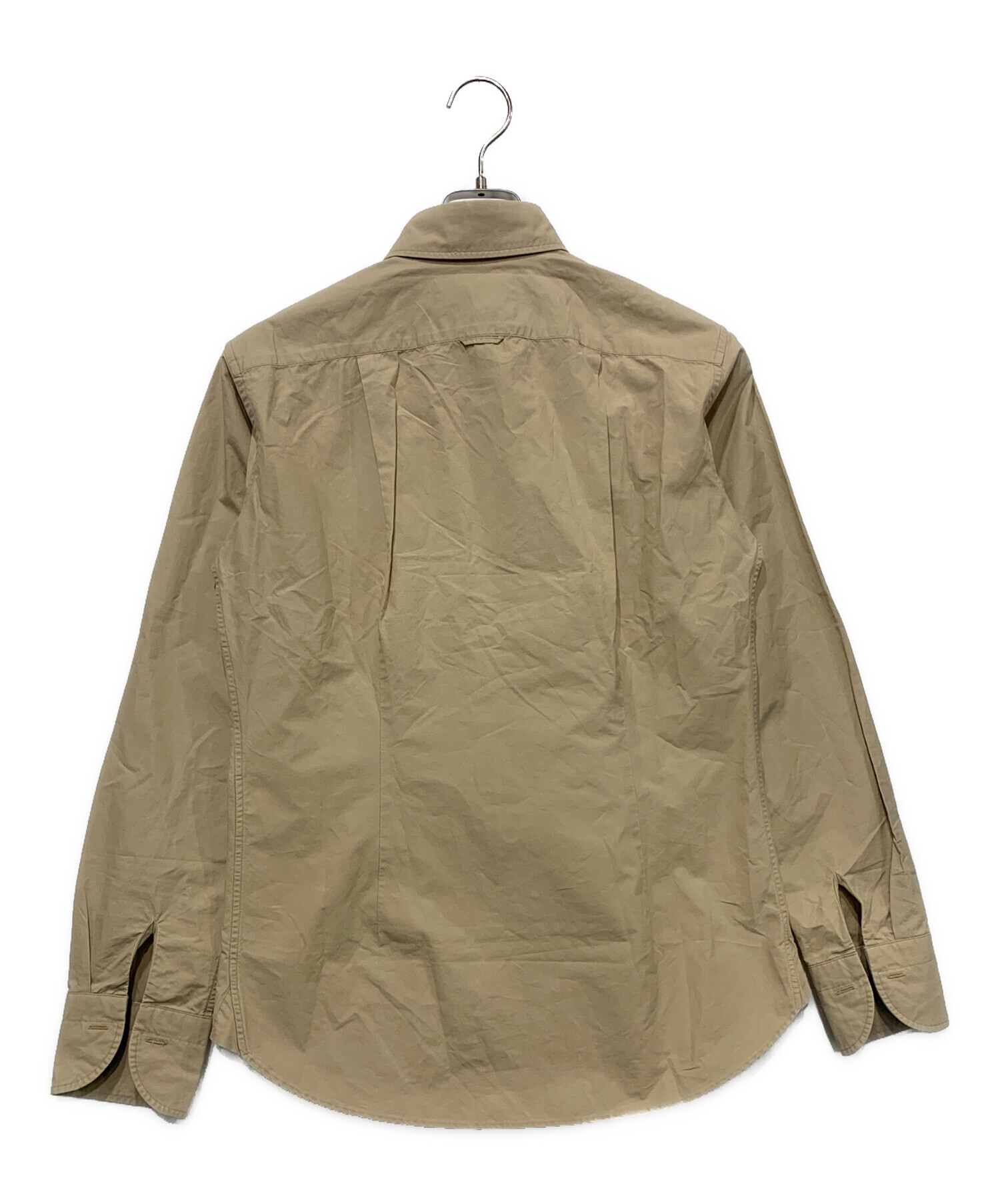中古・古着通販】KOLOR (カラー) 長袖シャツ ベージュ サイズ:SIZE 1