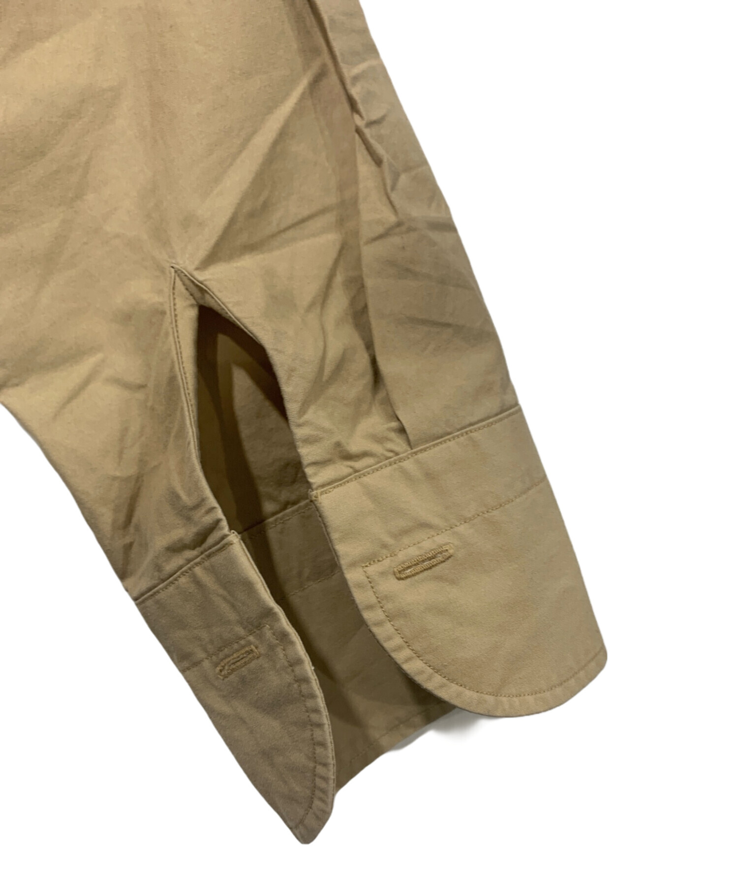 中古・古着通販】KOLOR (カラー) 長袖シャツ ベージュ サイズ:SIZE 1