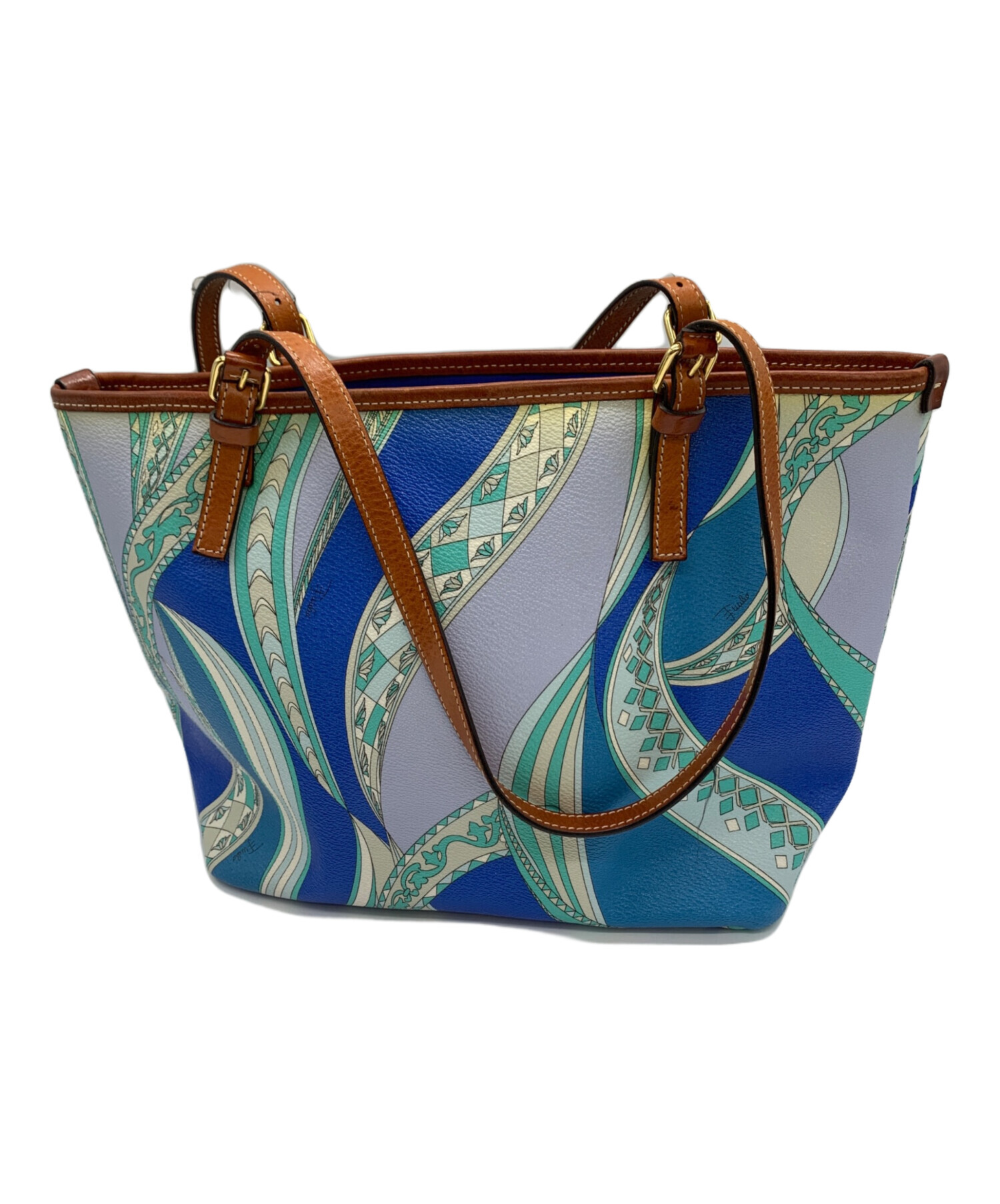 中古・古着通販】Emilio Pucci (エミリオ プッチ) トートバッグ 100