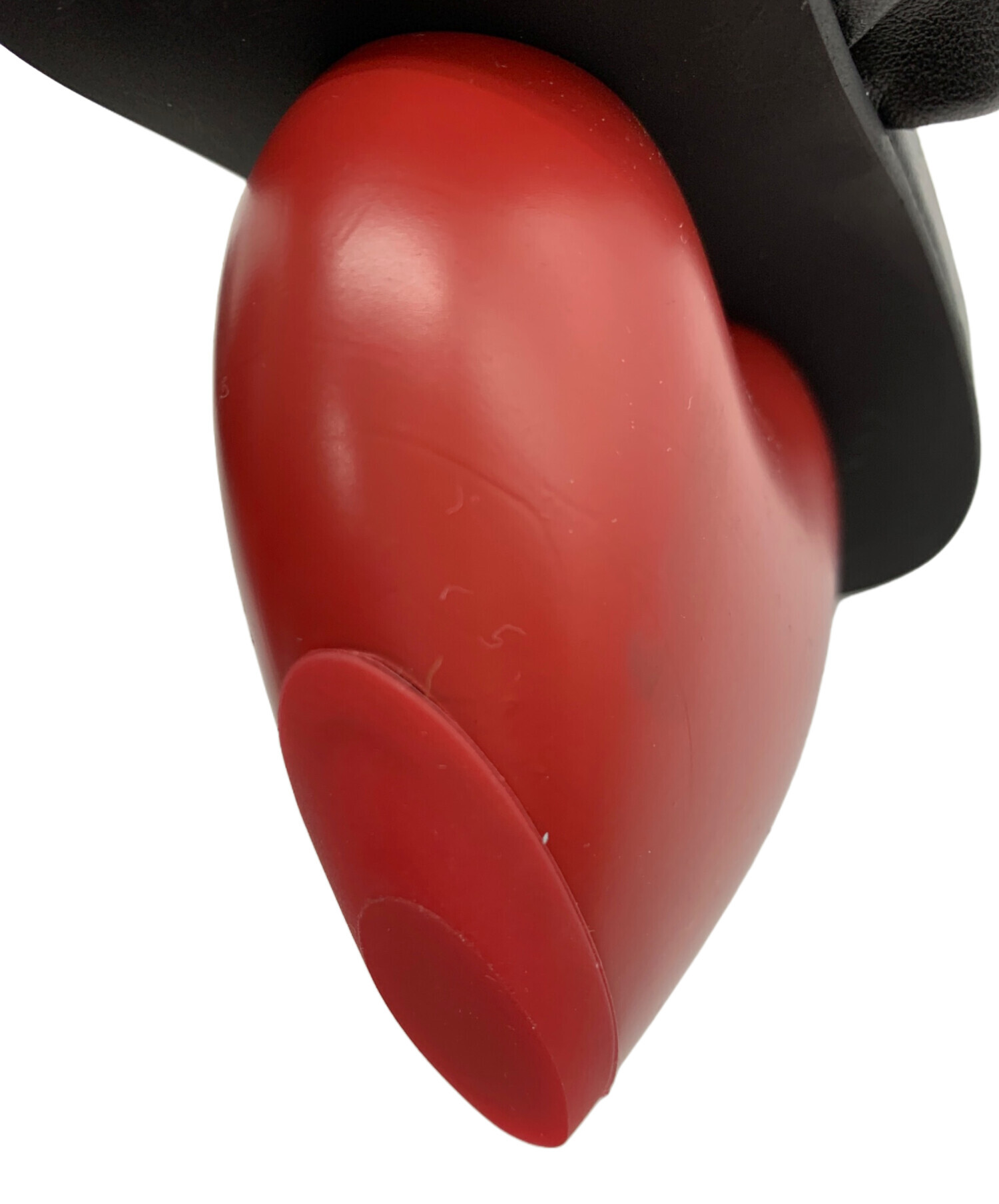中古・古着通販】YUME YUME (ユメユメ) LOVE HEEL ブラック×レッド