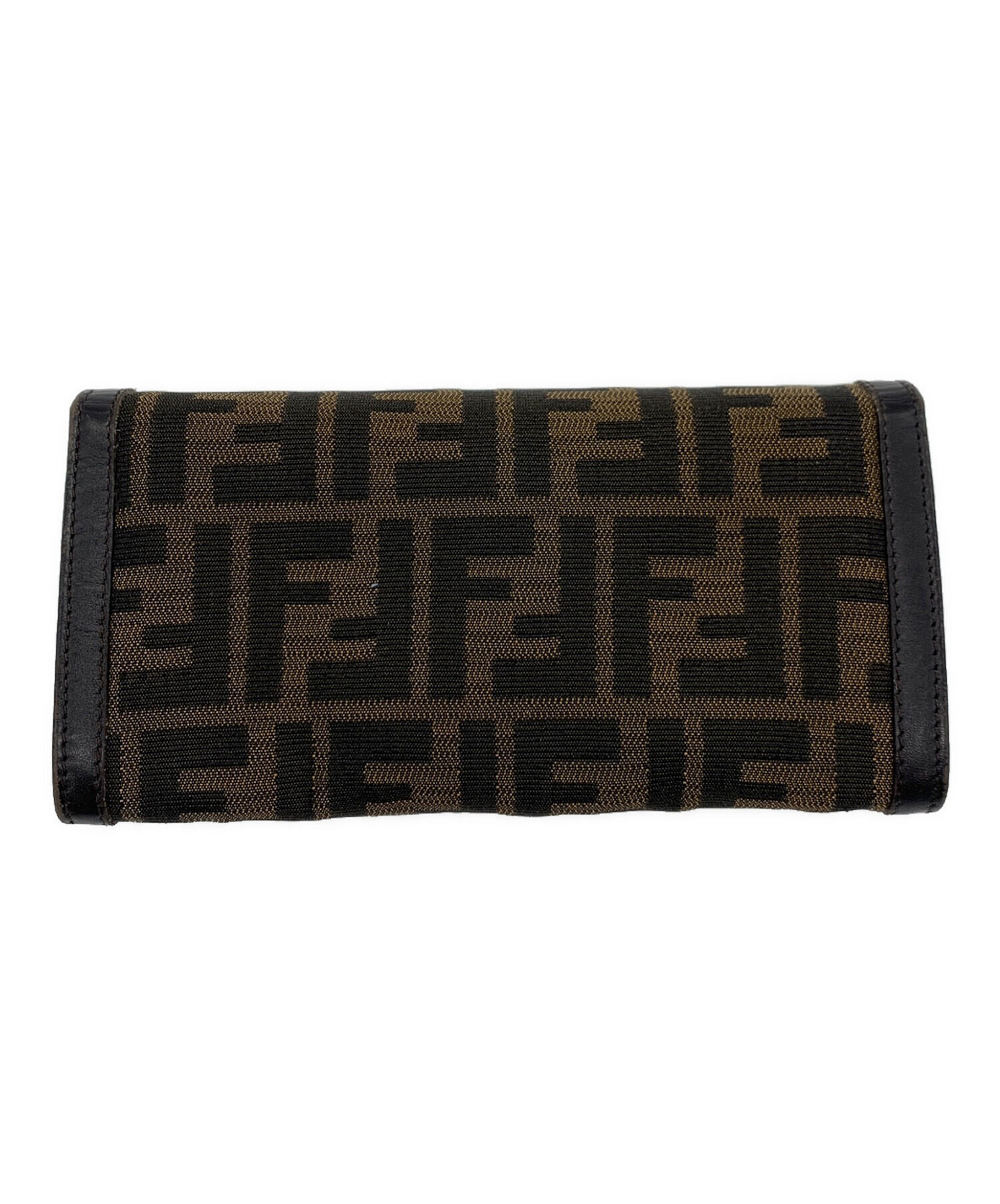 中古・古着通販】FENDI (フェンディ) ズッカ 長財布 ブラウン