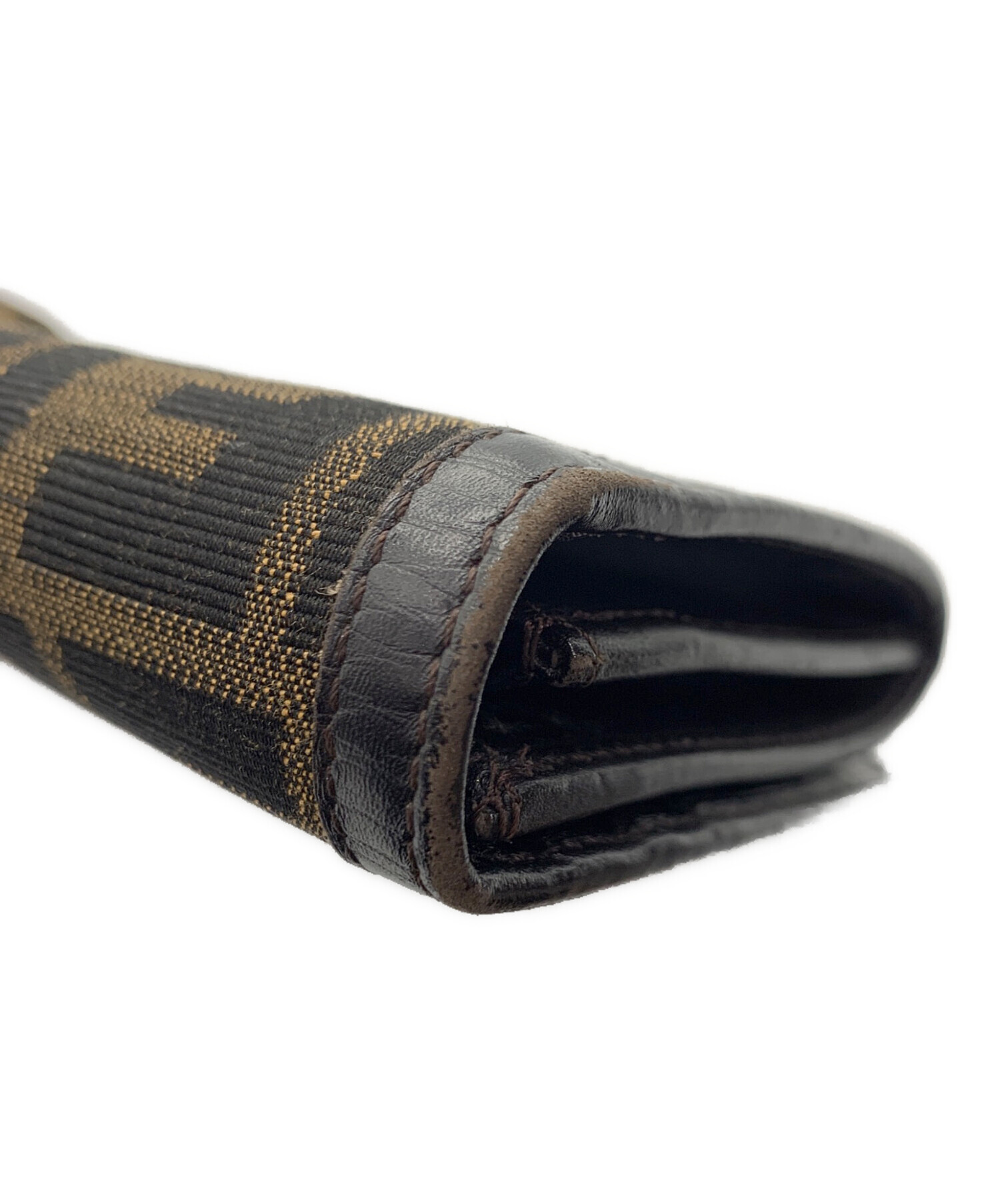 中古・古着通販】FENDI (フェンディ) ズッカ 長財布 ブラウン