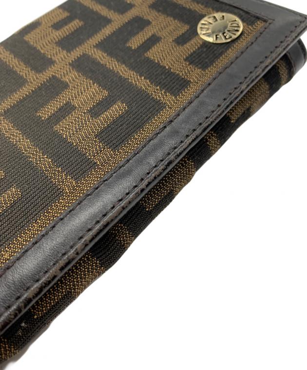 中古・古着通販】FENDI (フェンディ) ズッカ 長財布 ブラウン
