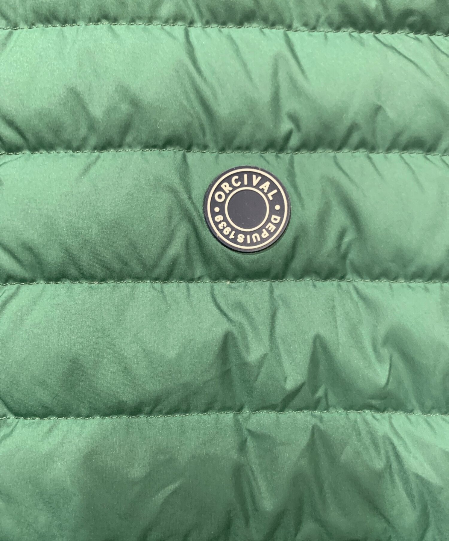 中古・古着通販】ORCIVAL (オーシバル) ダウンベスト グリーン サイズ