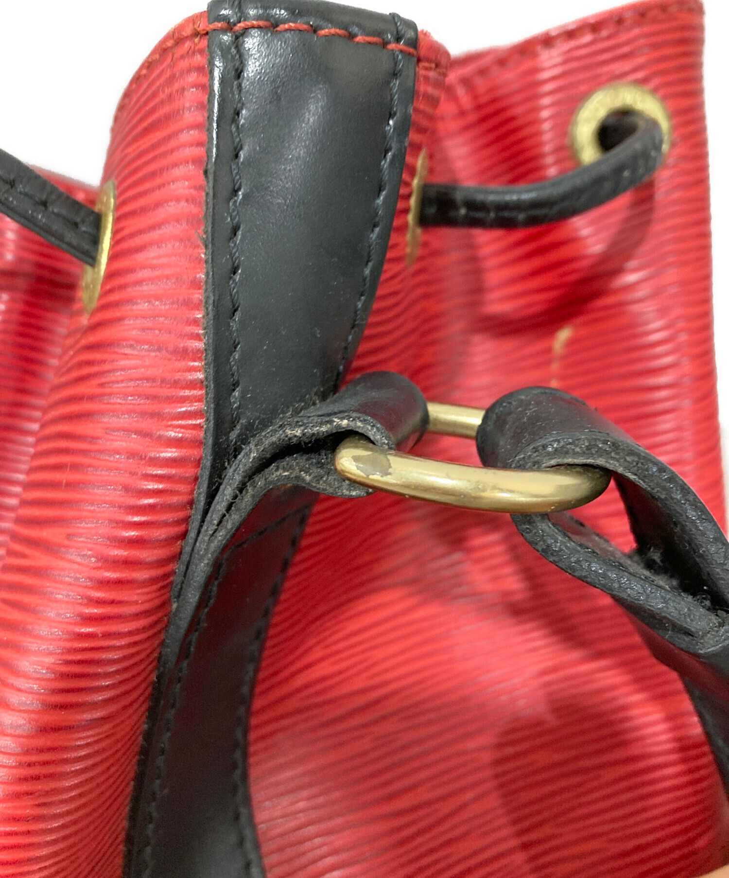 中古・古着通販】LOUIS VUITTON (ルイ ヴィトン) エピ プチノエ レッド 