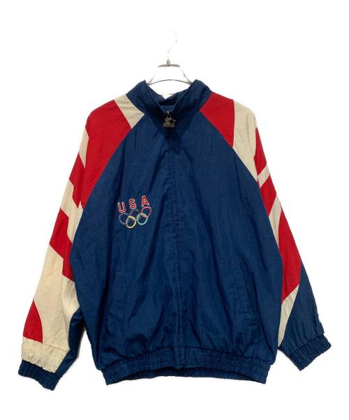 青ナイロンジャケット　starter 楽天市場】90年代 STARTER スターター MLB ロサンゼルス