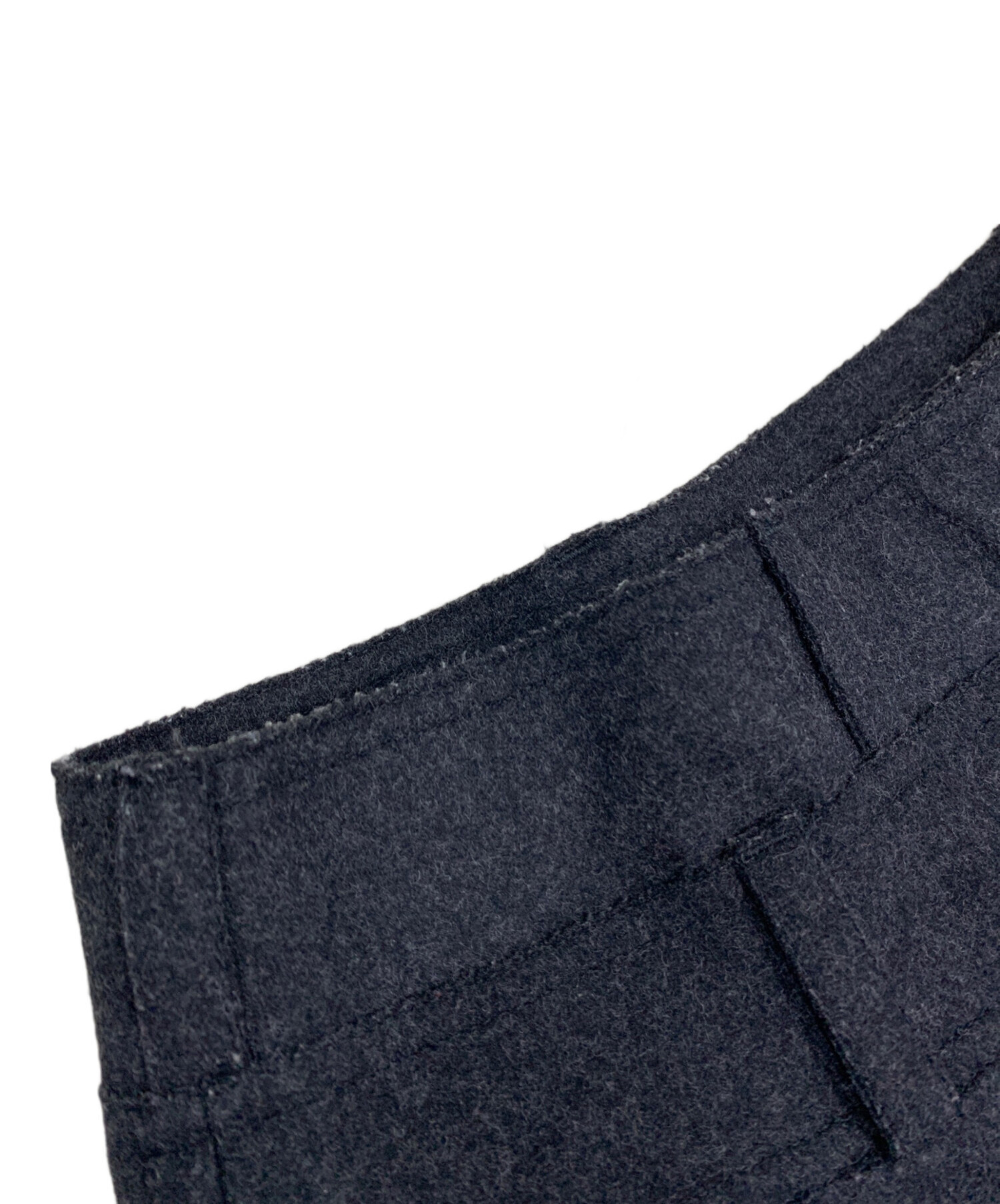 中古・古着通販】FENDI (フェンディ) ウールスカート ブラック サイズ