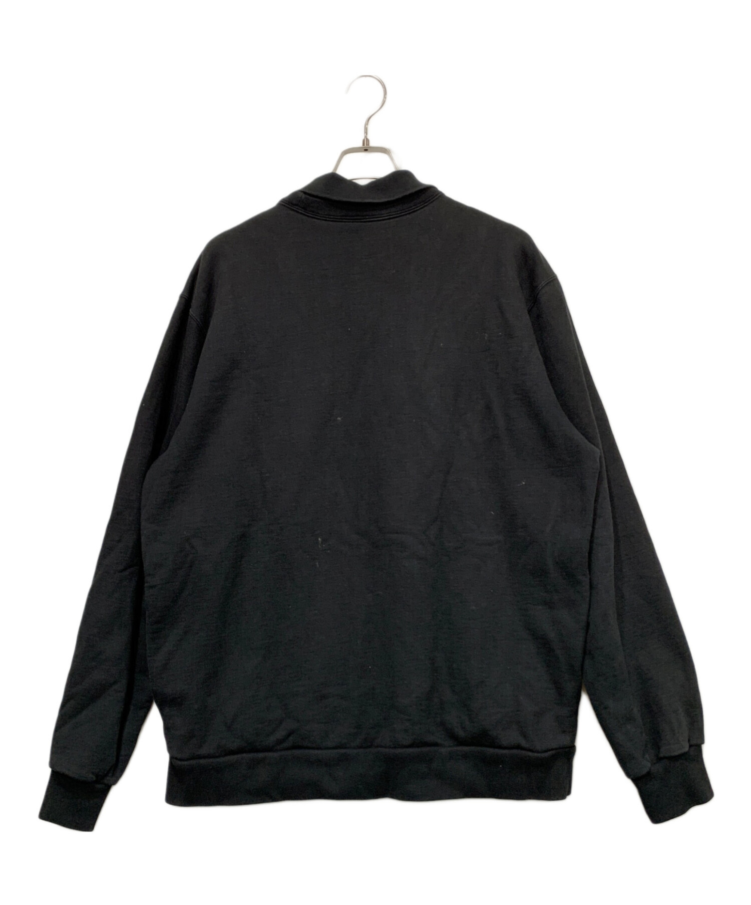 Supreme ブラック スウェット　Sサイズ 中古・古着通販】SUPREME (シュプリーム) ポロクルーネックスウェット