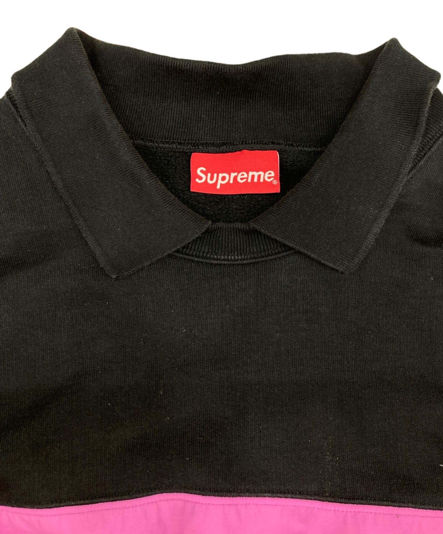 中古・古着通販】SUPREME (シュプリーム) ポロクルーネックスウェット