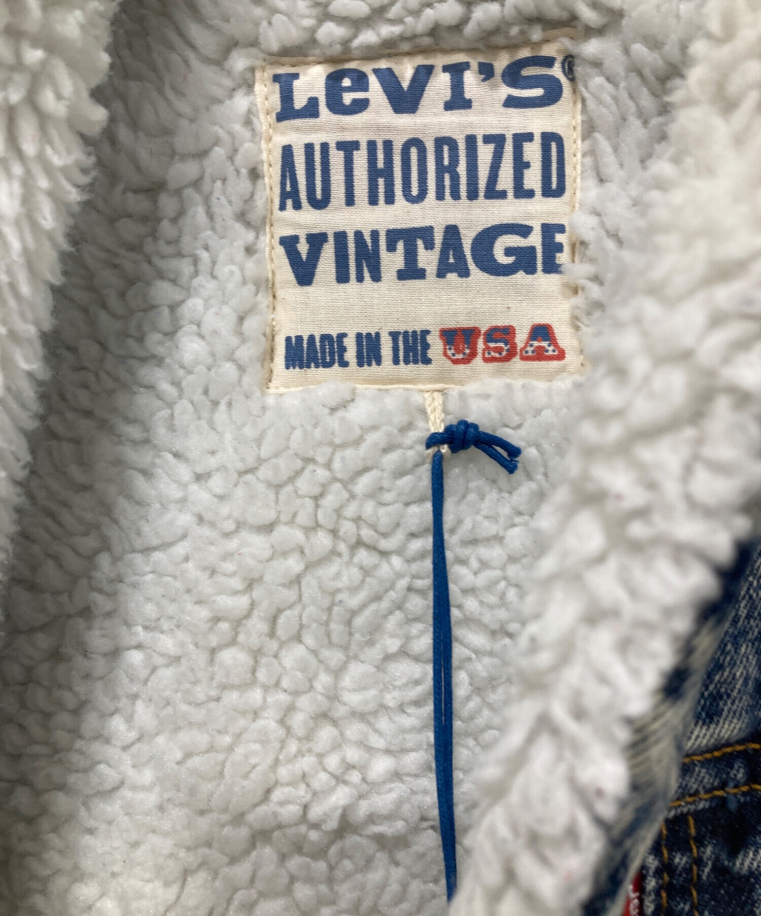 中古・古着通販】LEVI'S (リーバイス) デニムジャケット インディゴ