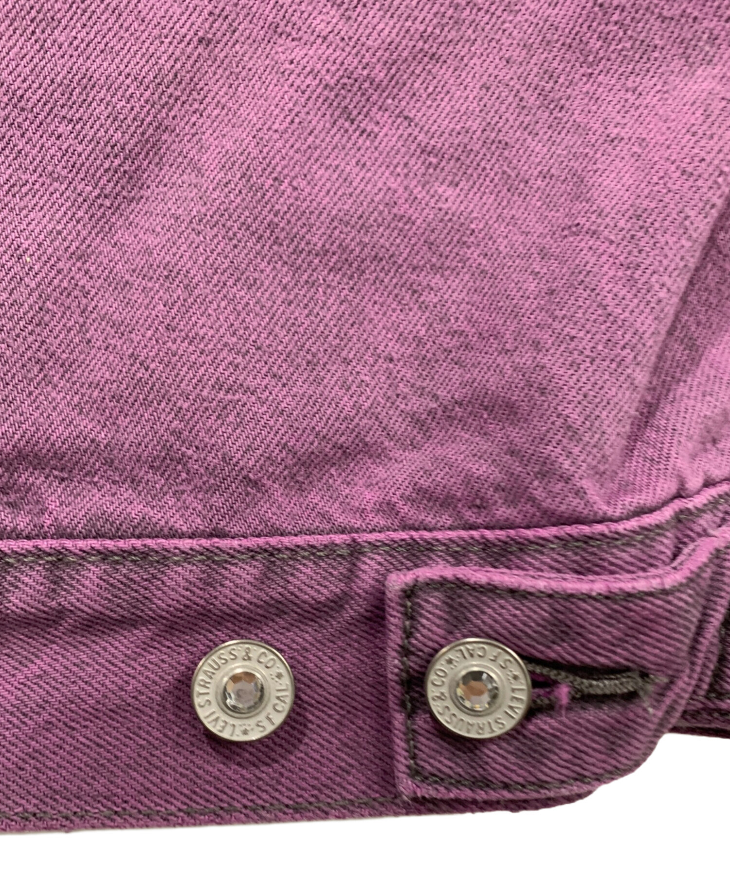新品 LEVI'S VINTAGE CLOTHING ジャケット XL パープル 中古・古着通販】LEVI'S (リーバイス) デニムジャケット パープル