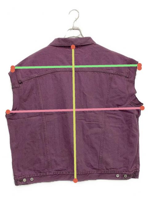 中古・古着通販】LEVI'S (リーバイス) デニムジャケット パープル