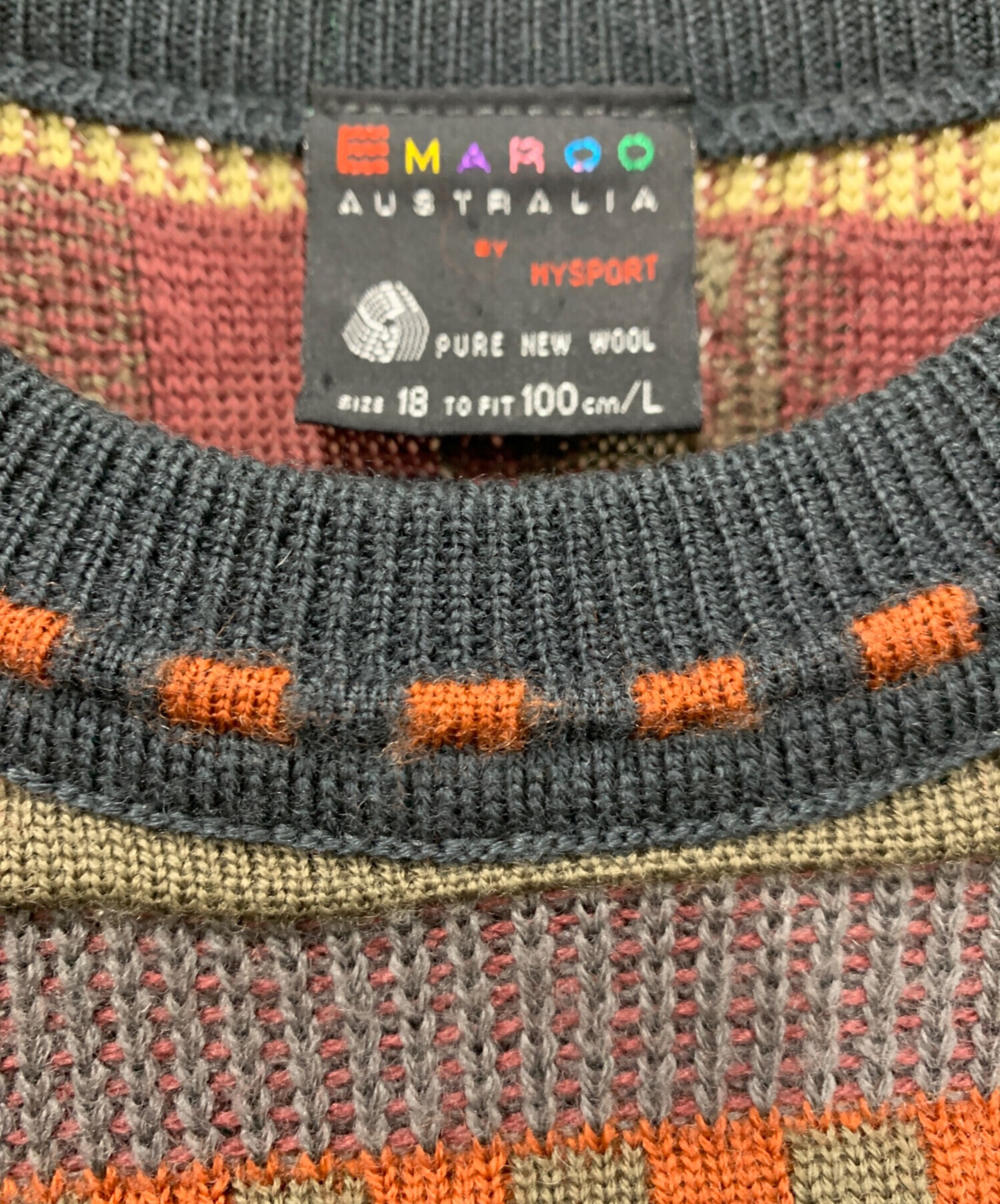 中古・古着通販】Emaroo (エマルー) 3Dニット マルチカラー サイズ