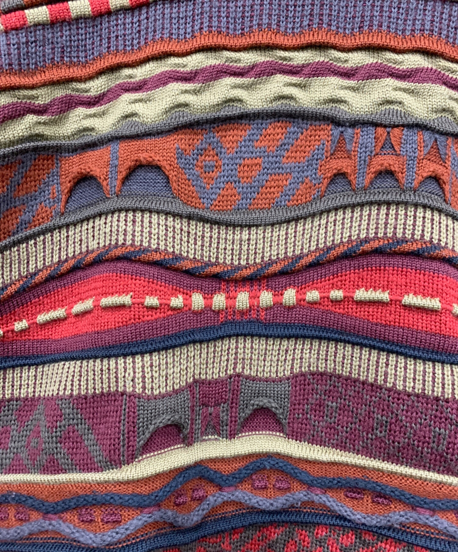 中古・古着通販】Emaroo (エマルー) 3Dニット マルチカラー サイズ