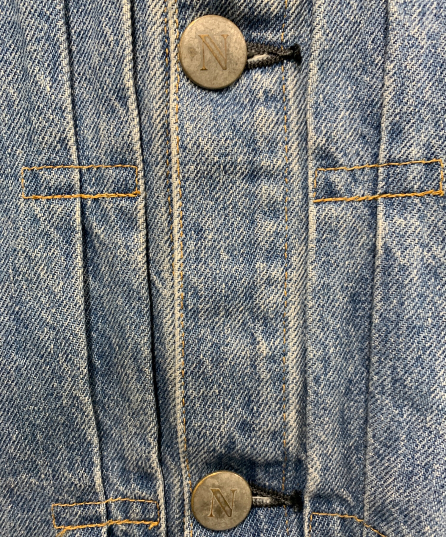 中古・古着通販】NAILS (ネイル) デニムジャケット インディゴ サイズ 