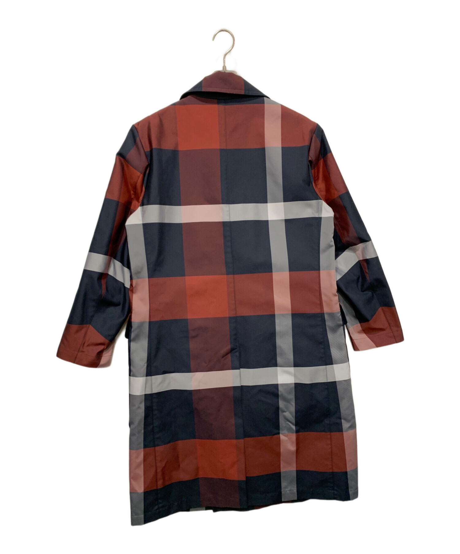 【希少】クレストブリッジ ダブルメントンファーコート チェック 42 2way 中古・古着通販】BLACK LABEL CRESTBRIDGE (ブラックレーベル クレスト