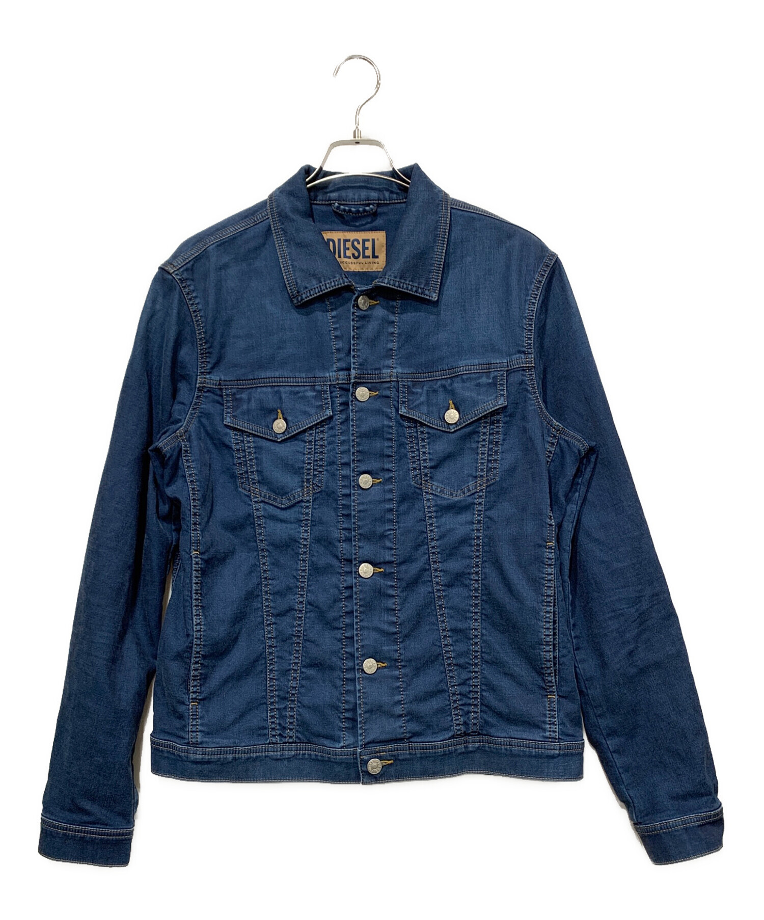 中古・古着通販】DIESEL (ディーゼル) ワークデニムジャケット 