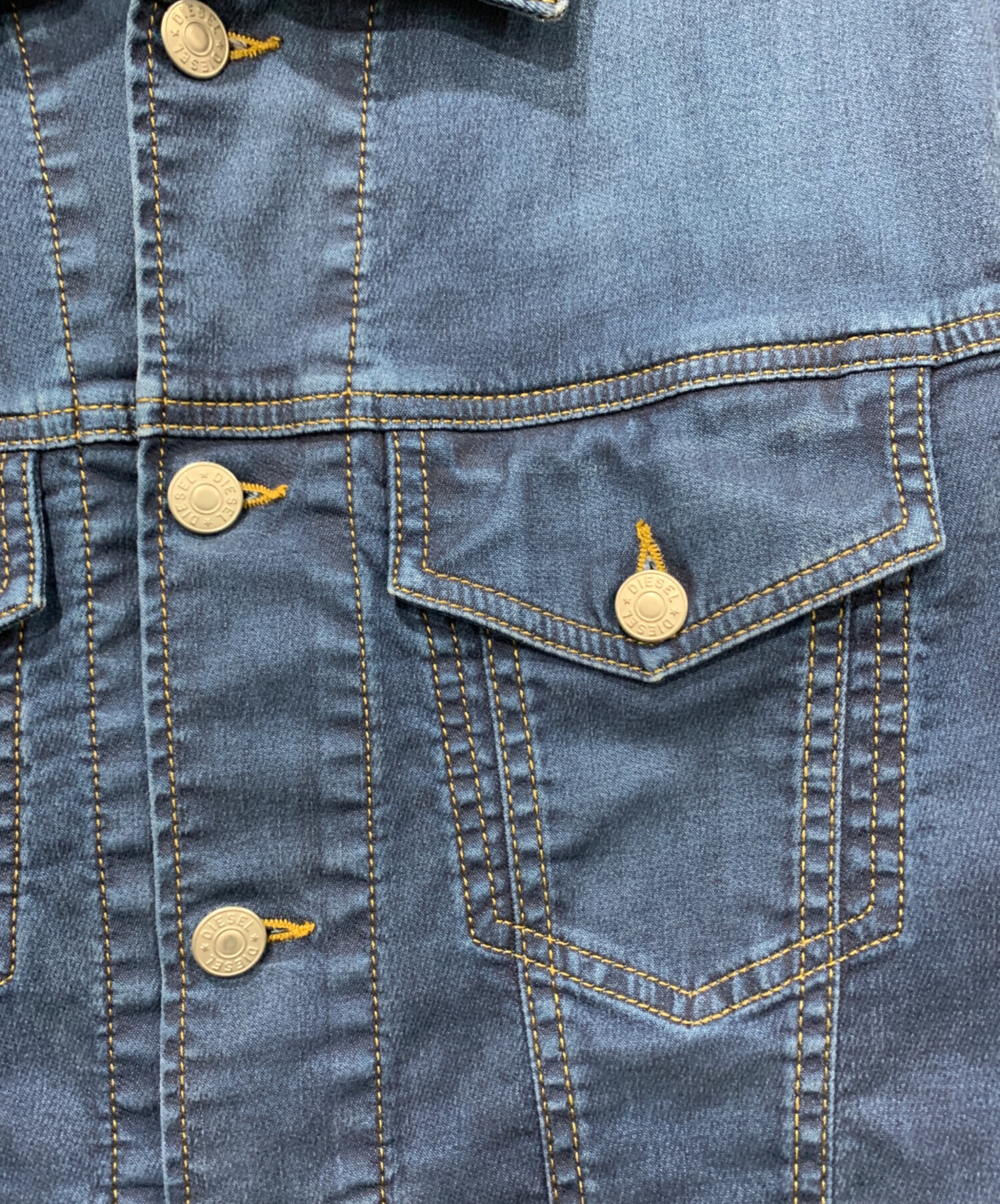 中古・古着通販】DIESEL (ディーゼル) ワークデニムジャケット 