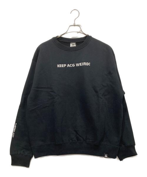 Nike ACG ブラック クルーネックスウェット 中古・古着通販】NIKE ACG (ナイキエーシージー) クルーネック