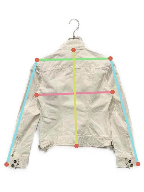 中古・古着通販】GUCCI (グッチ) シングルコットンライダース