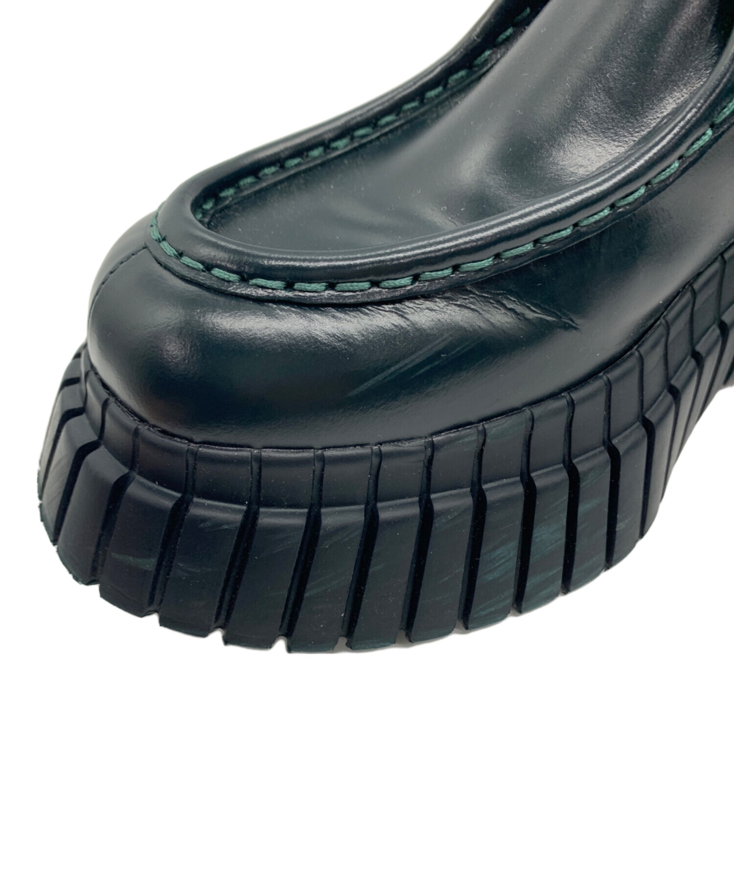 中古・古着通販】CAMPER (カンペール) フラットシューズ グリーン