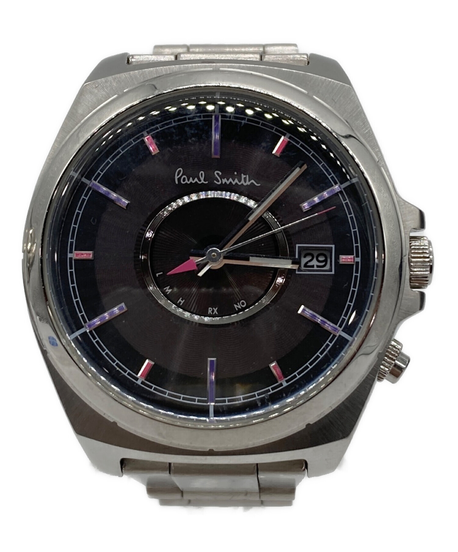 中古・古着通販】PAUL SMITH (ポールスミス) 腕時計 ブラック
