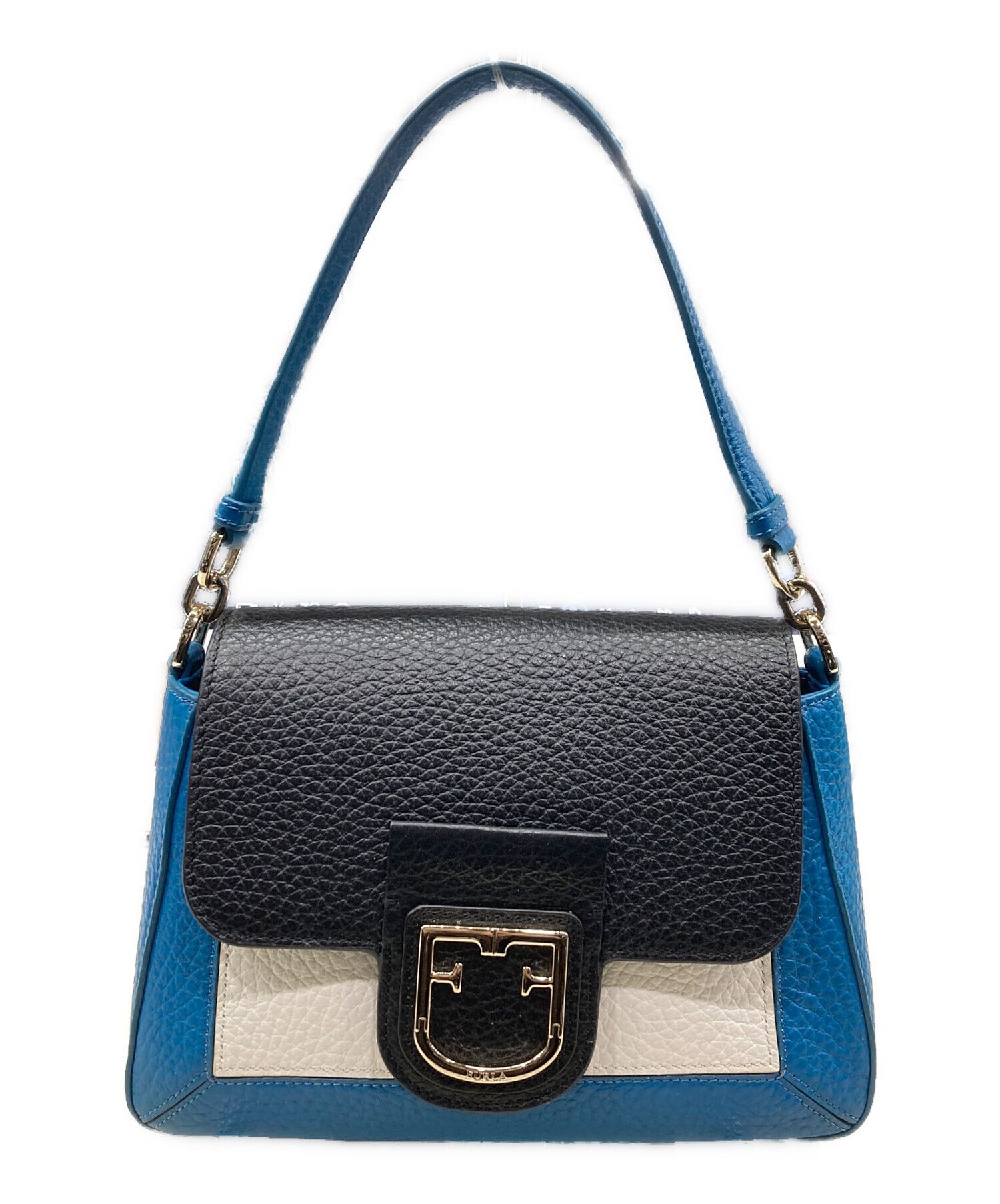中古・古着通販】FURLA (フルラ) 2WAYショルダーバッグ ネイビー 