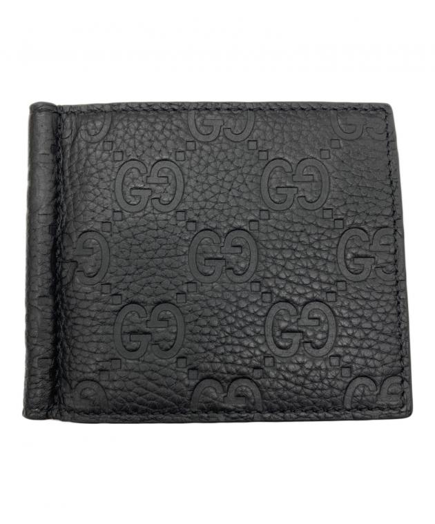 中古・古着通販】GUCCI (グッチ) マネークリップ グッチインプリント