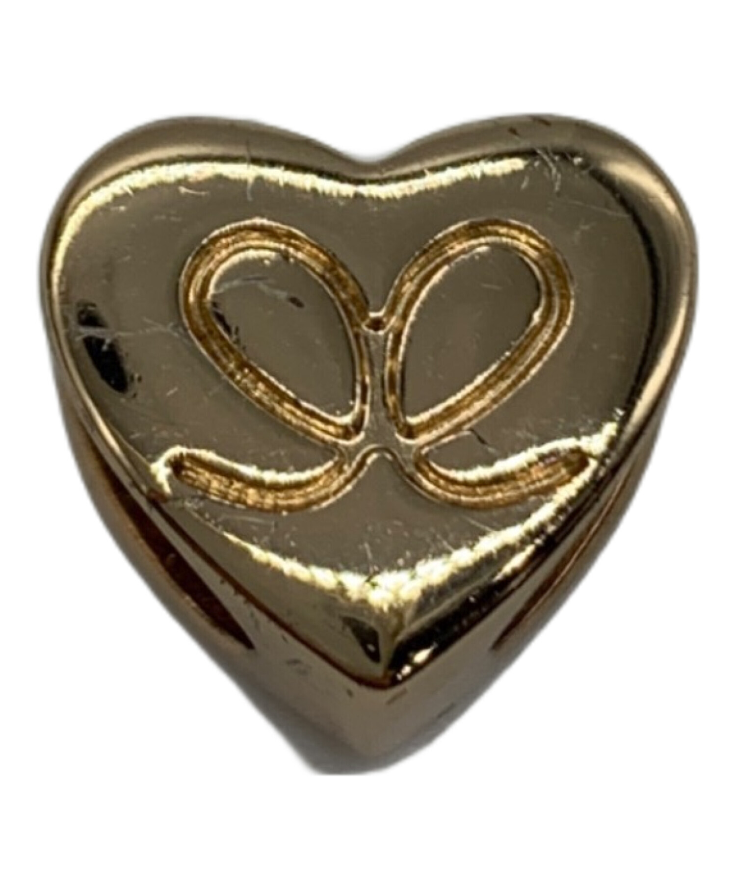 中古・古着通販】PANDORA (パンドラ) ハートチャーム ゴールドカラー