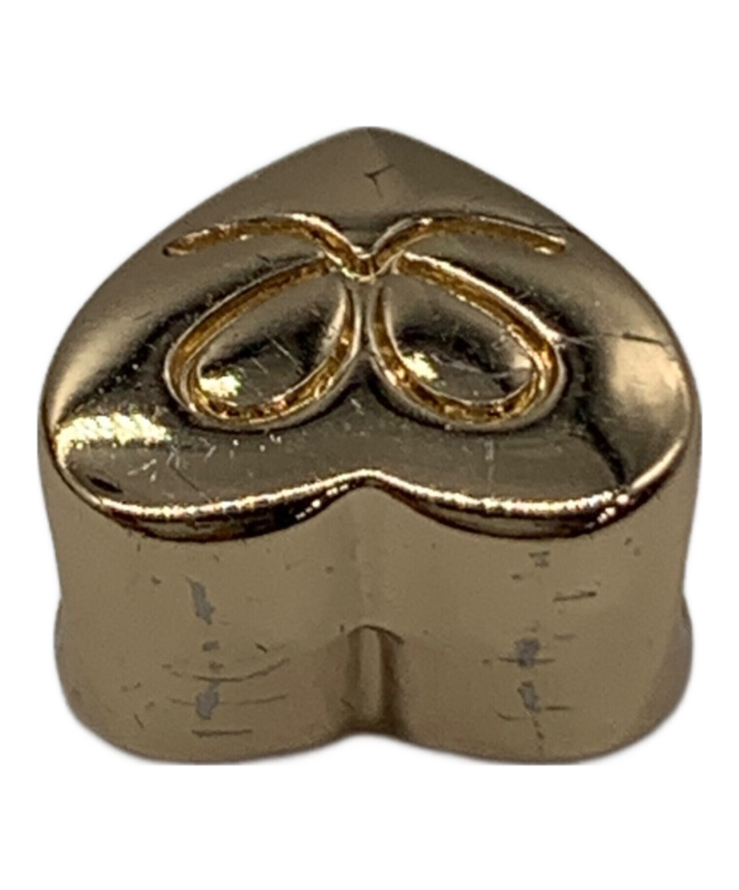 中古・古着通販】PANDORA (パンドラ) ハートチャーム ゴールドカラー