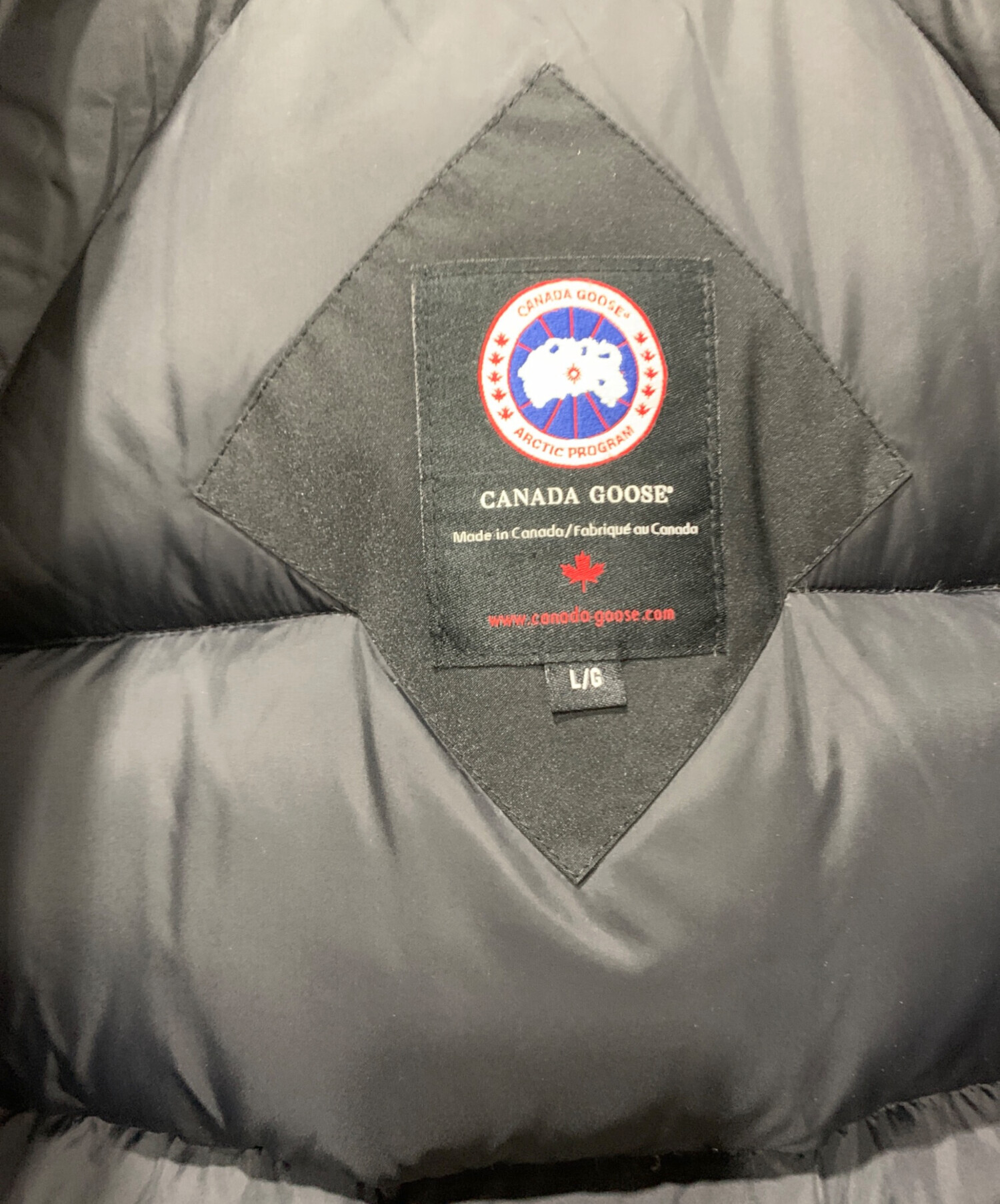 中古・古着通販】CANADA GOOSE (カナダグース) KAMLOOPS ブラック