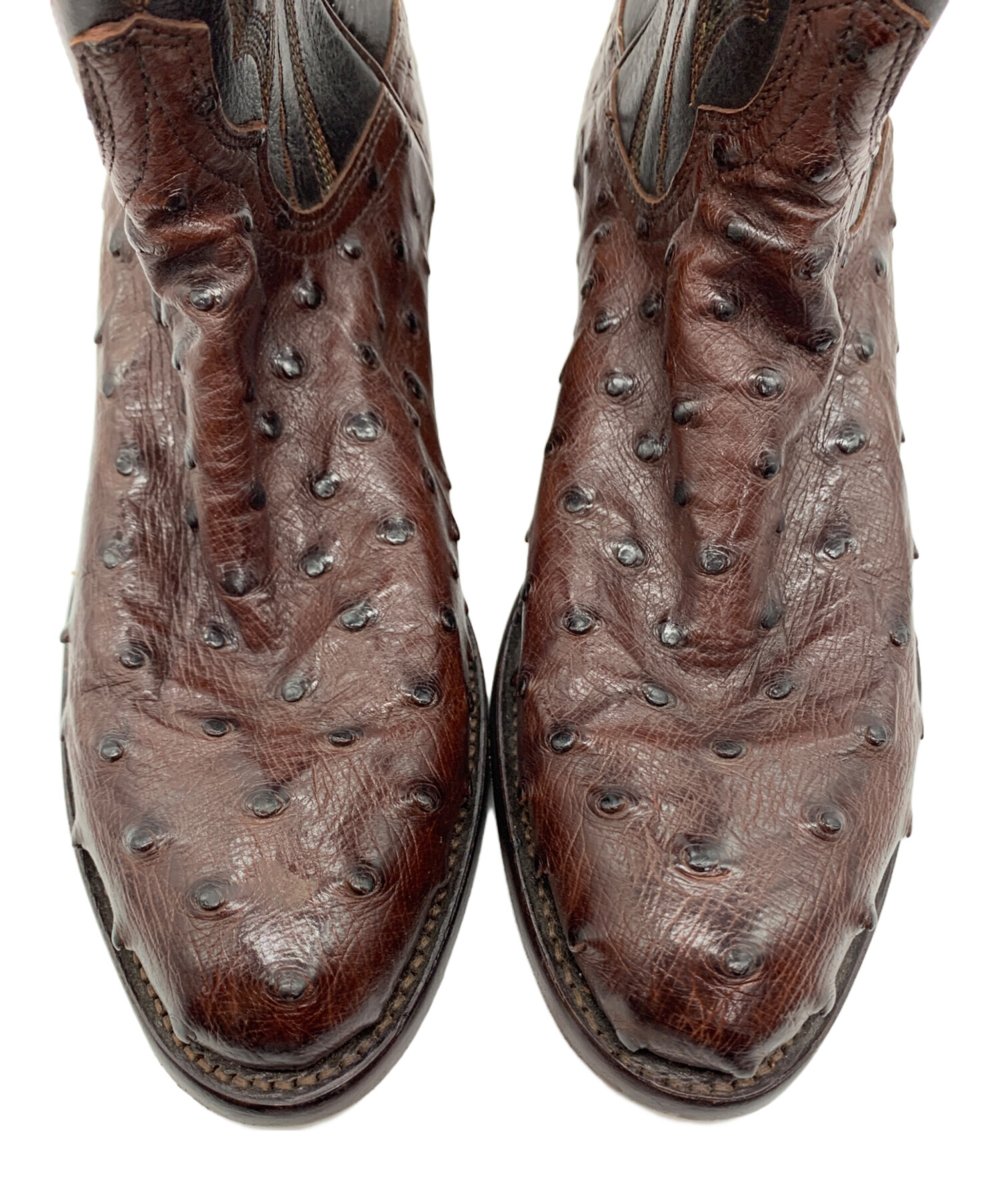 中古・古着通販】LUCCHESE (ルケーシー) ウェスタンブーツ ブラウン