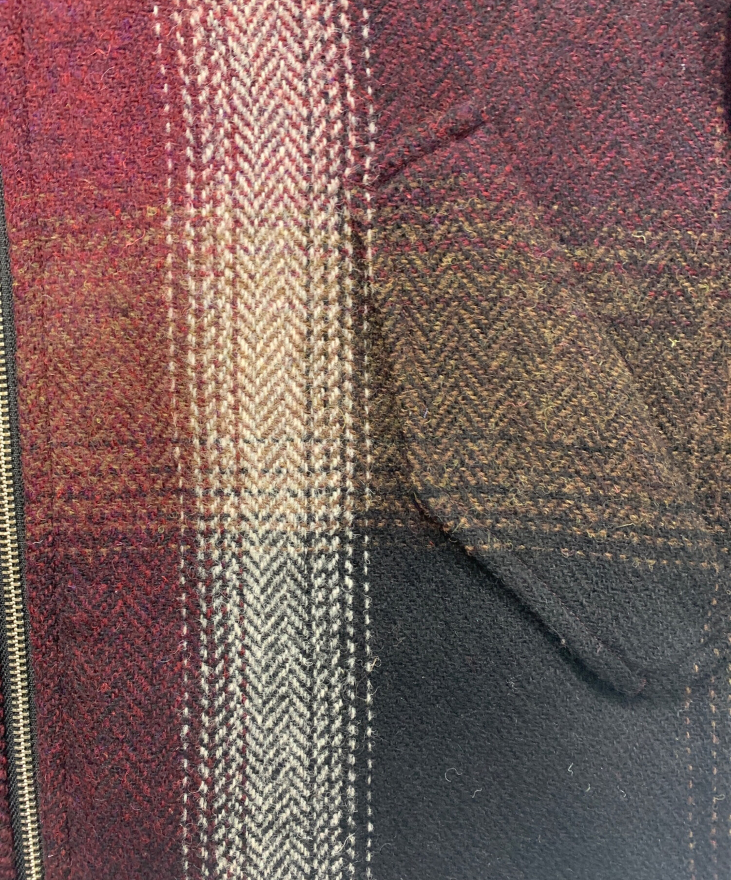 【未使用に近い】ブラックレーベルクレストブリッジ　ハリスツイード　ブルゾン 中古・古着通販】BLACK LABEL CRESTBRIDGE (ブラックレーベル クレスト