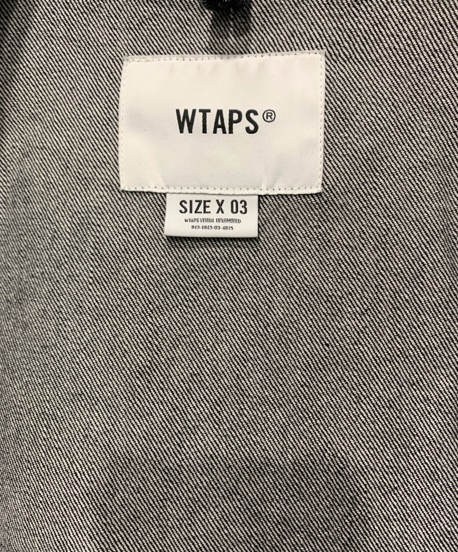 中古・古着通販】WTAPS (ダブルタップス) JMOD LS COTTON DENIM PASTHG 