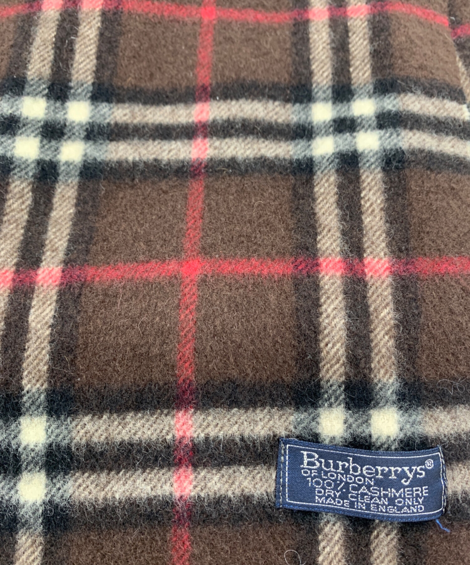 バーバリー マフラー モカブラウン 中古・古着通販】Burberry's (バーバリー) マフラー ブラウン