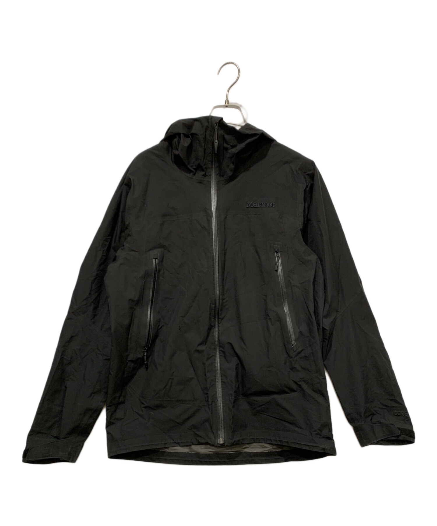 中古・古着通販】MARMOT (マーモット) ナイロンジャケット ブラック 