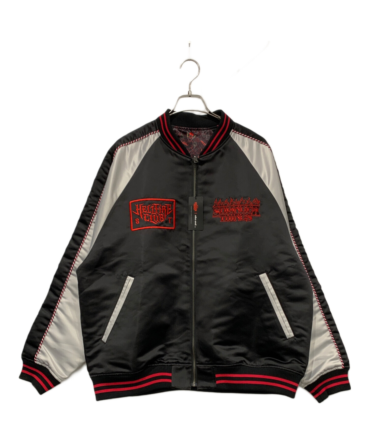 ストレンジャーシングス　ニコアンド　リバーシブルブルゾン　スカジャン 中古・古着通販】niko and (ニコアンド) STRANGER THINGS