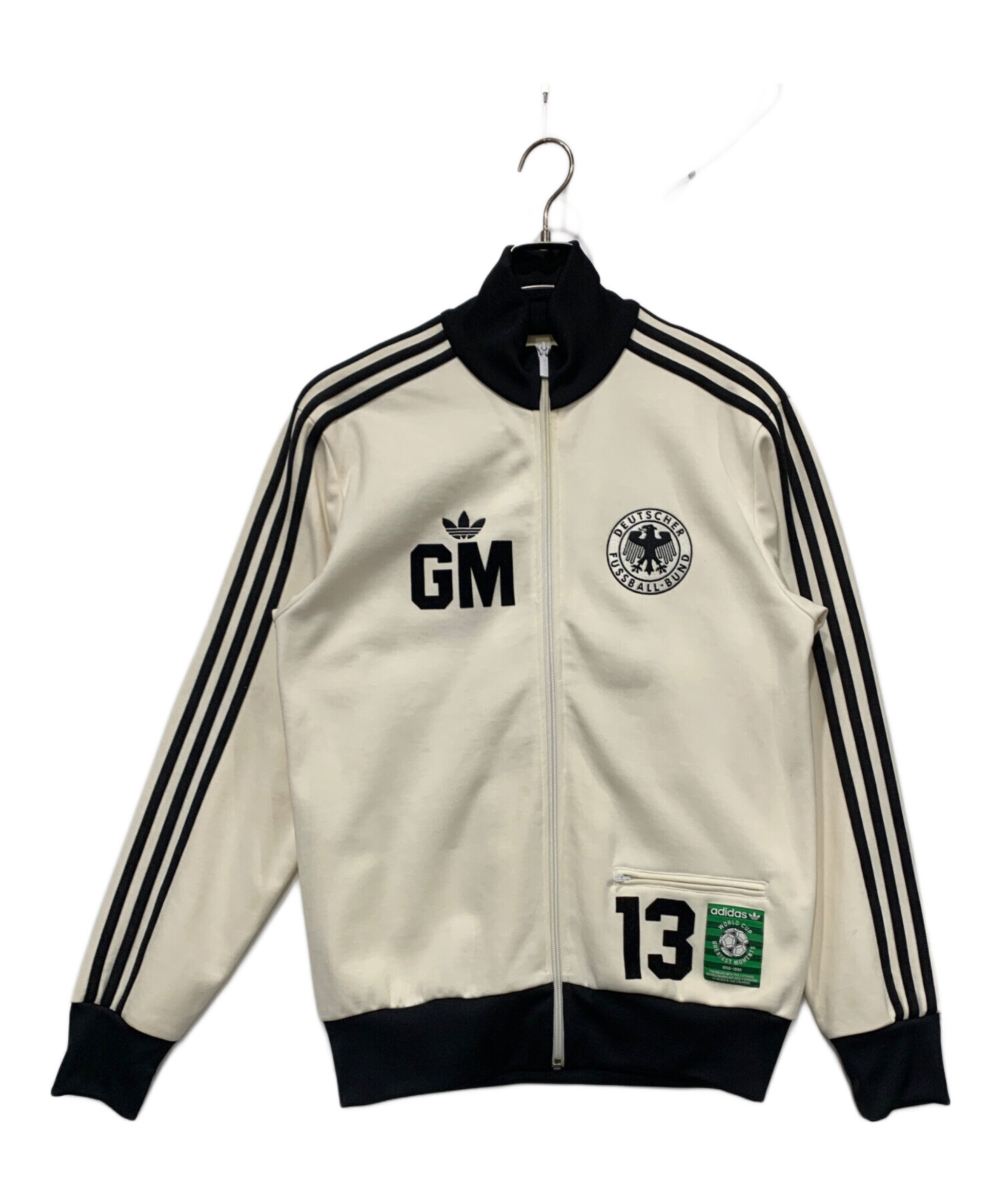 adidas 西ドイツ代表　ゲルトミュラートラックジャケット 中古・古着通販】adidas (アディダス) トラックジャケット ドイツ代表