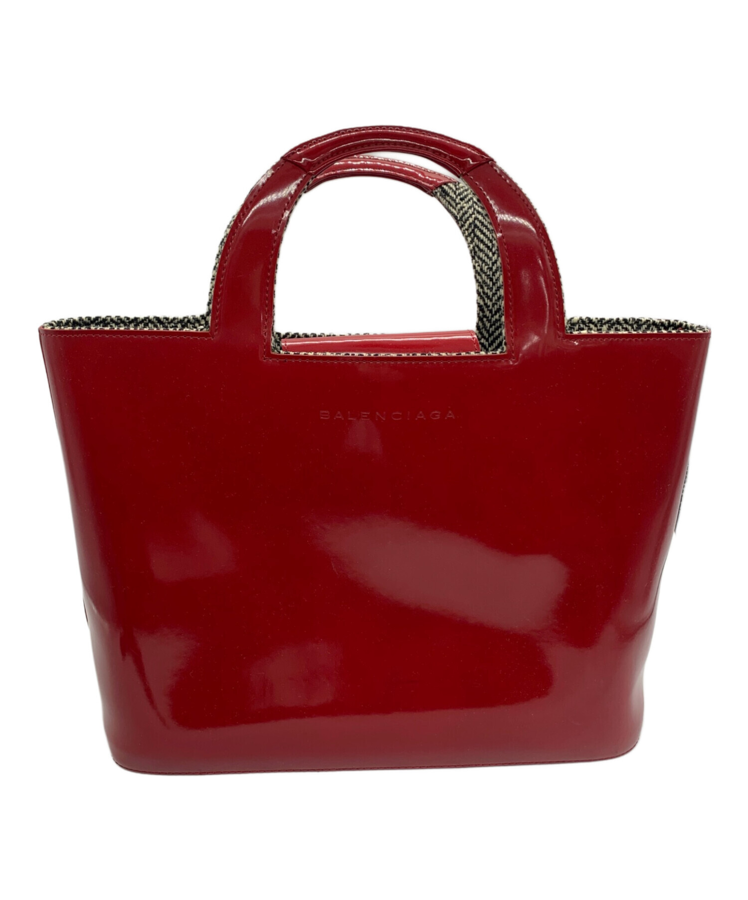 中古・古着通販】BALENCIAGA (バレンシアガ) ハンドバッグ レッド