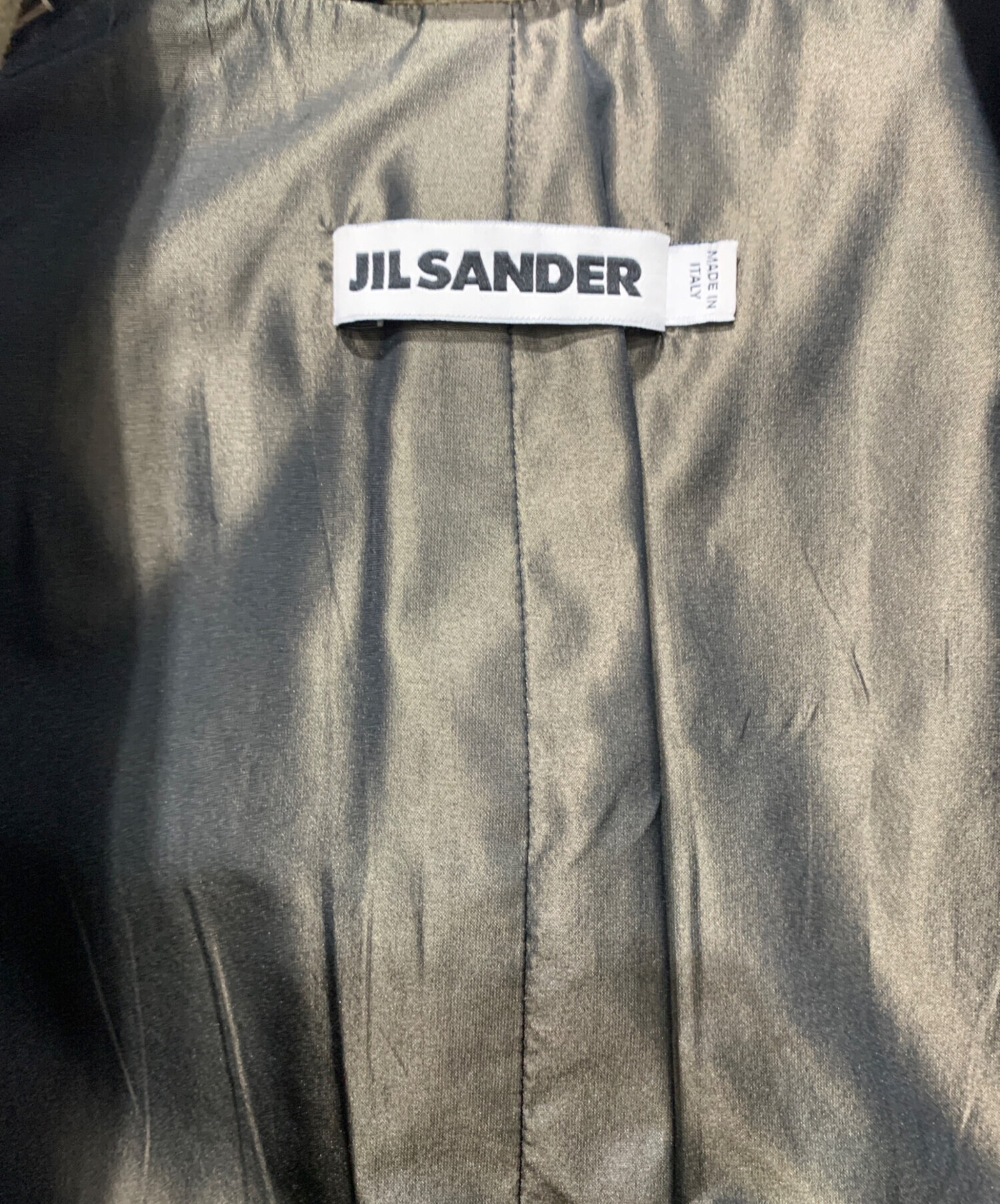 中古・古着通販】JIL SANDER (ジルサンダー) コート ブラウン サイズ