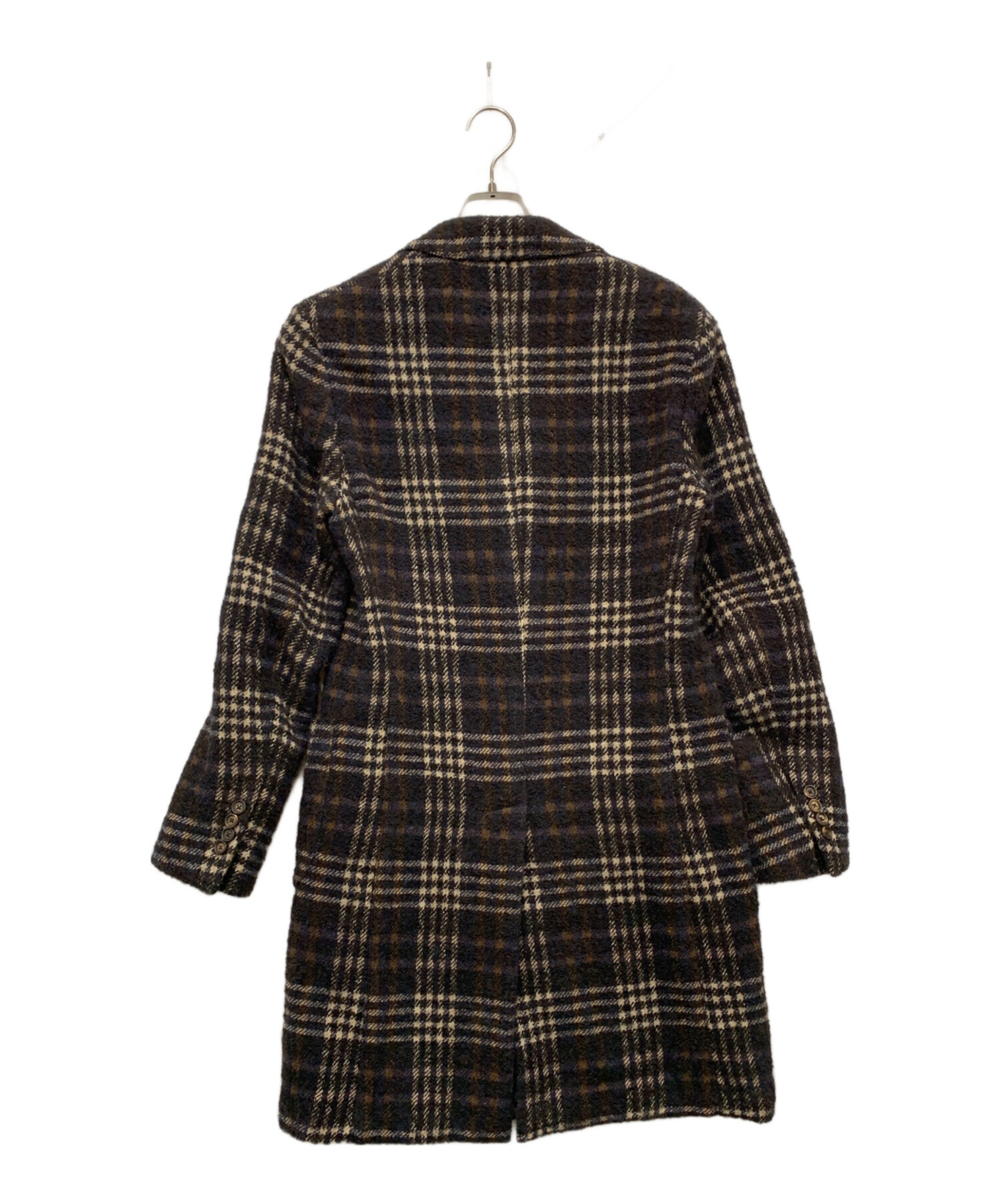 中古・古着通販】LARDINI (ラルディーニ) チェスターコート ネイビー